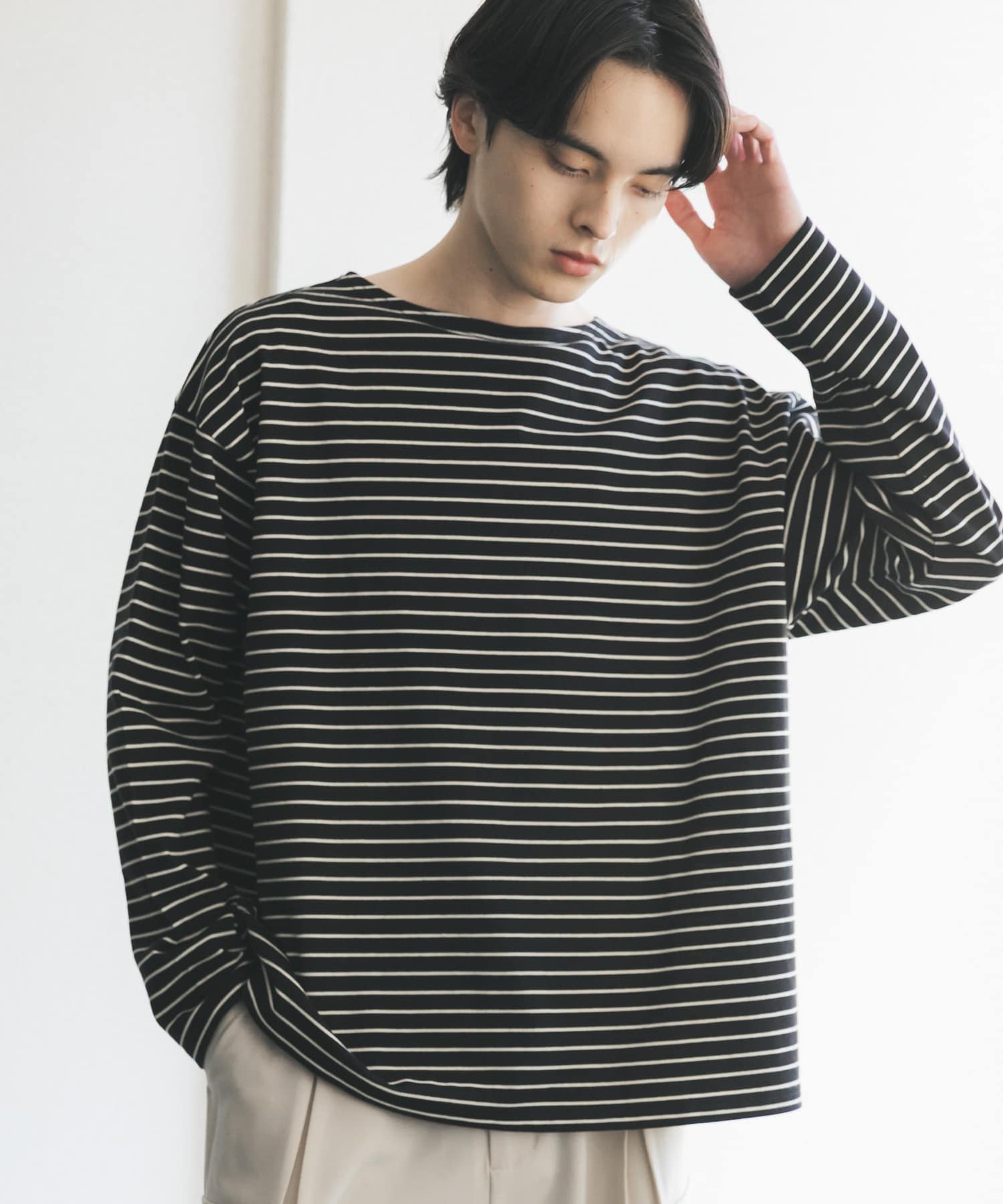 身長：173cm サイズ：L