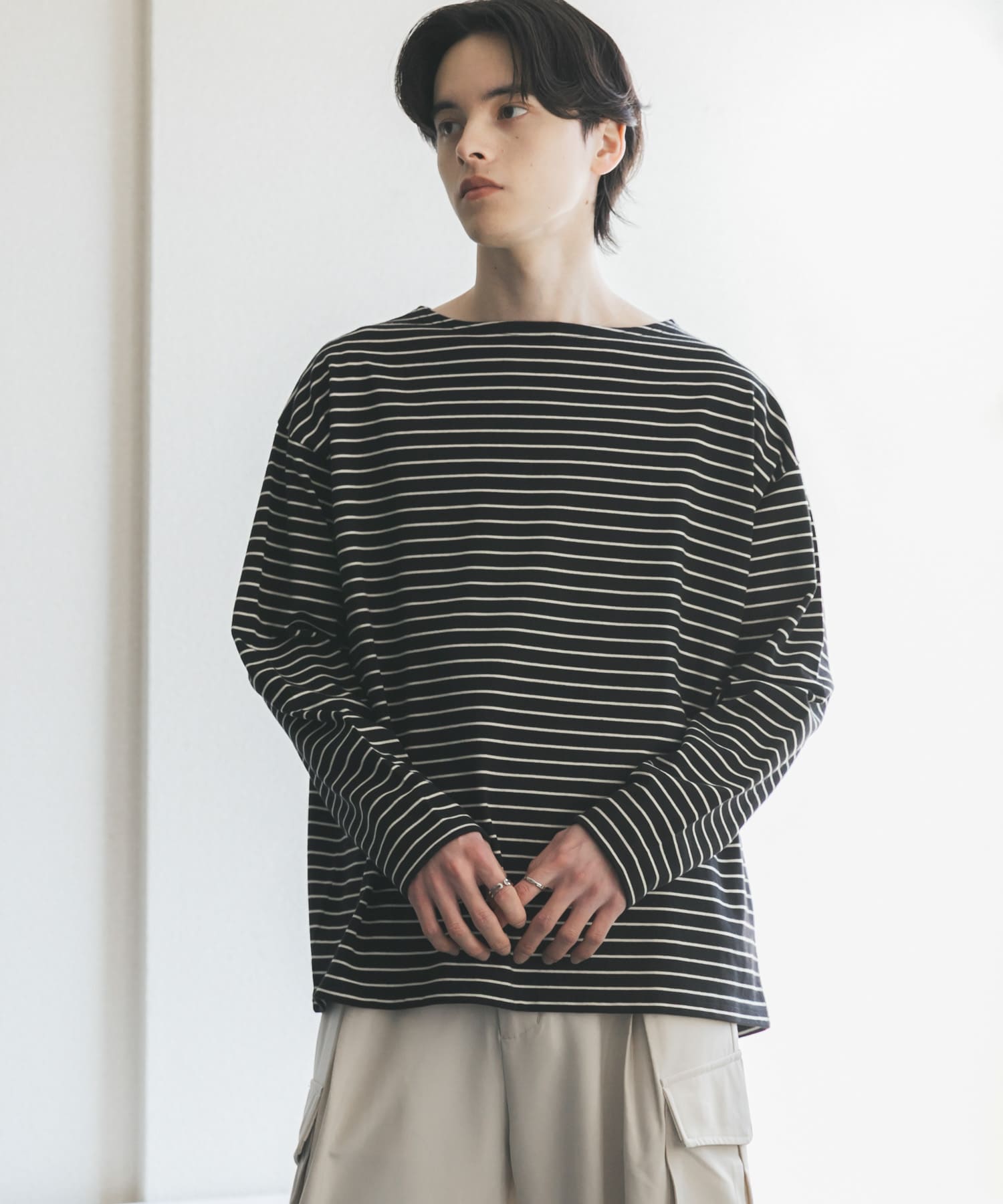 身長：173cm サイズ：L