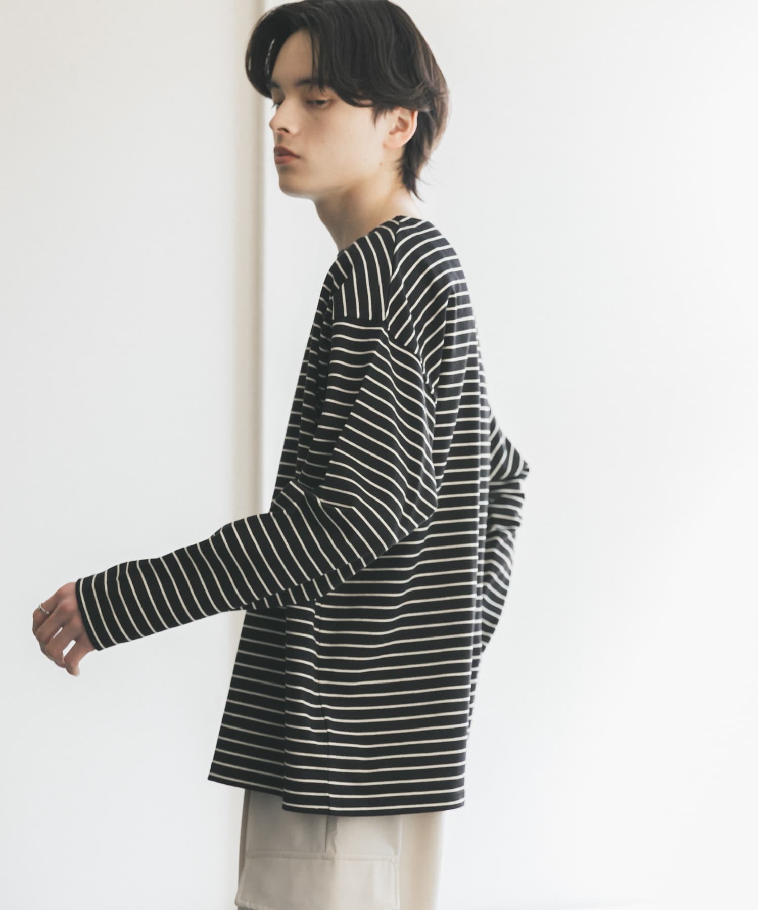 身長：173cm サイズ：L