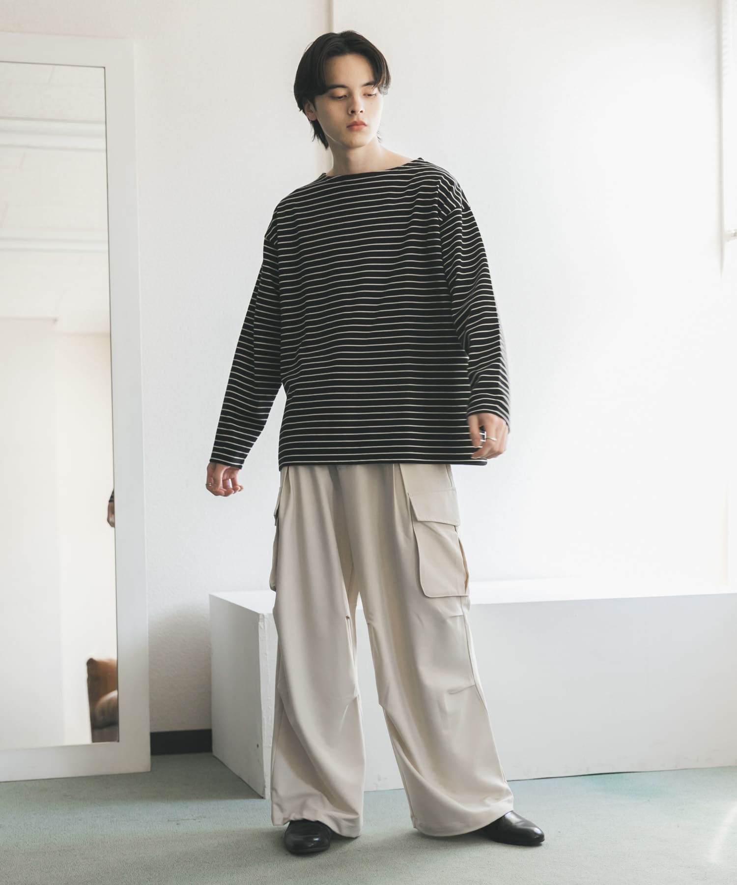 身長：173cm サイズ：L