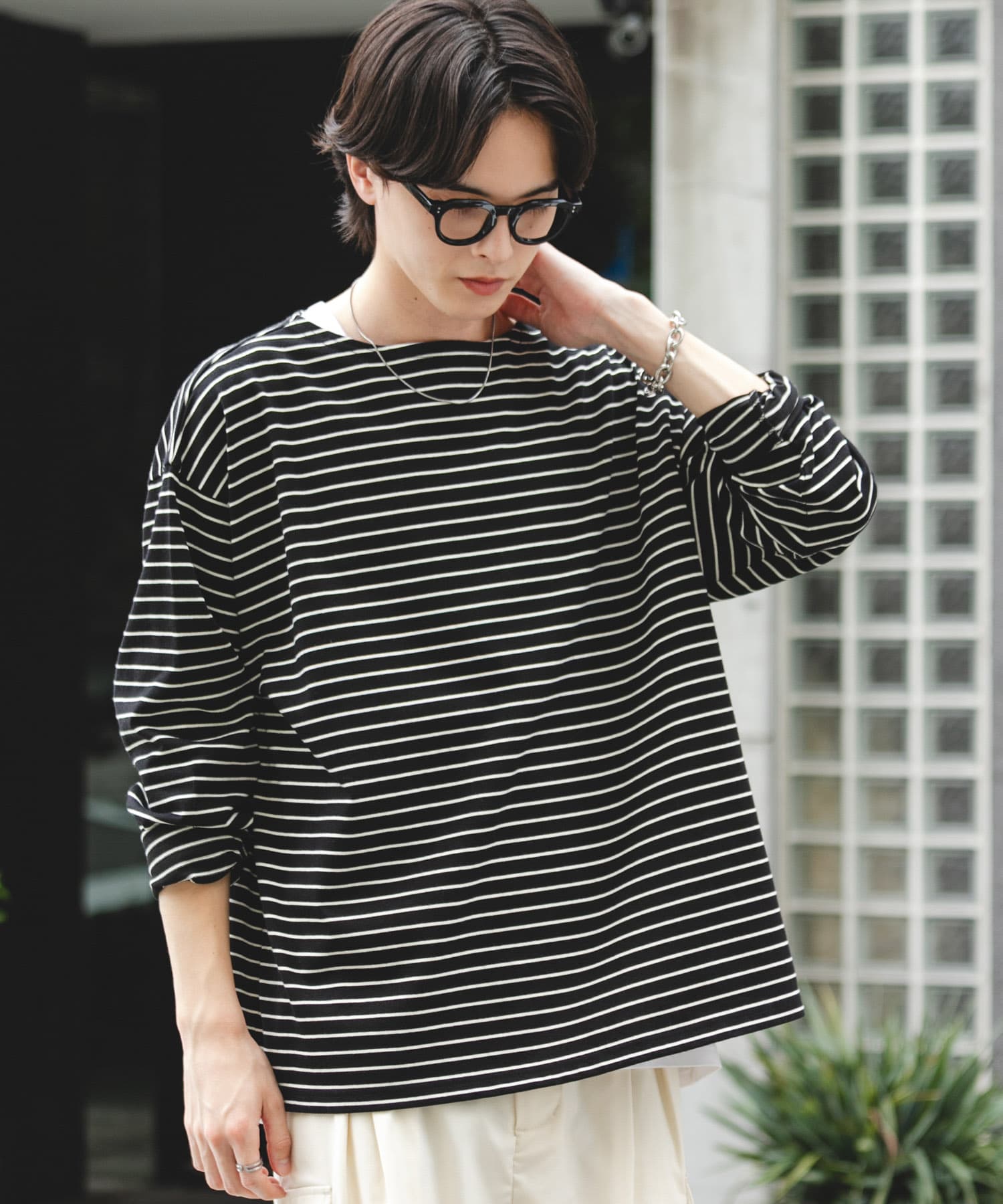 身長：173cm サイズ：L