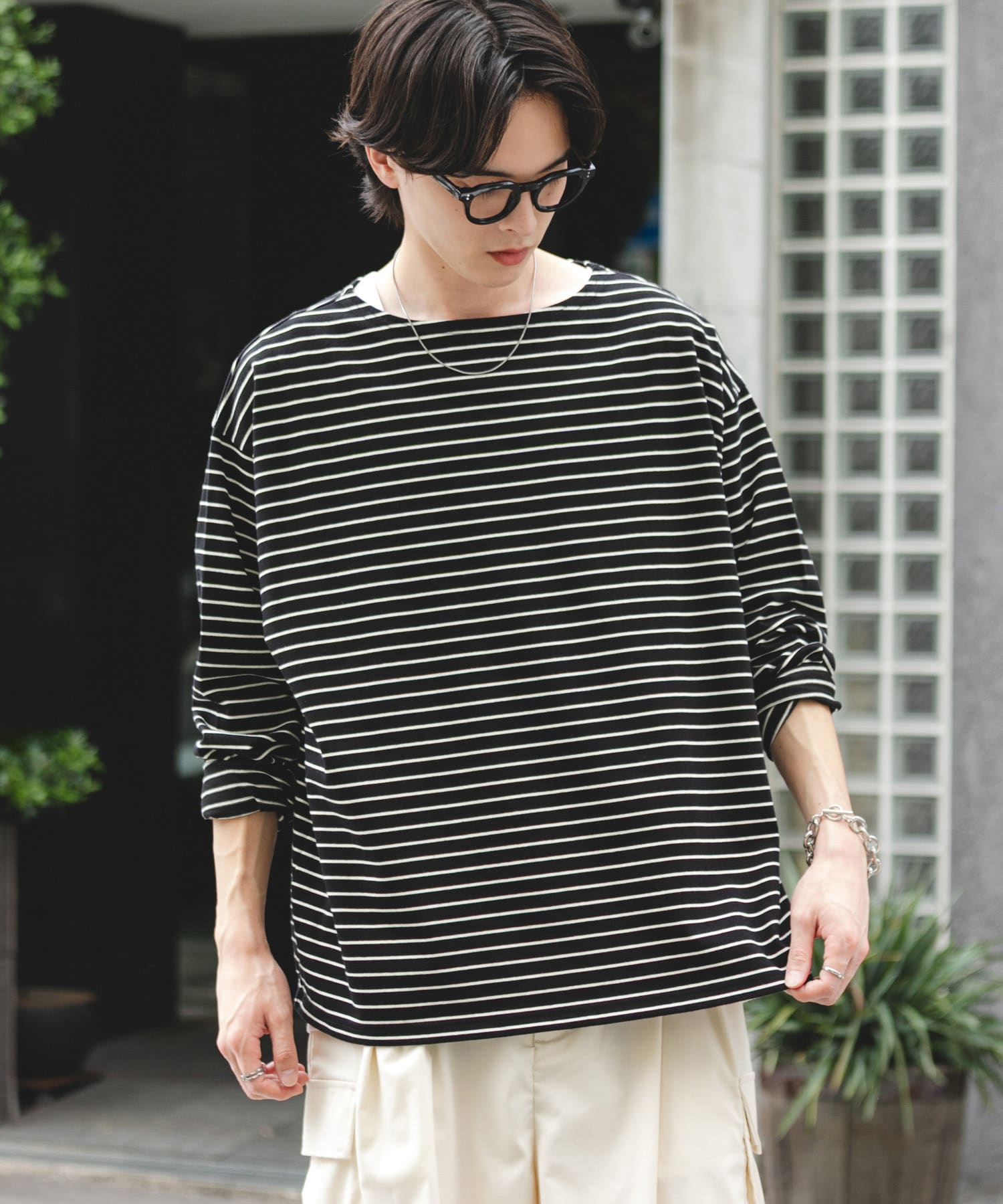 身長：173cm サイズ：L