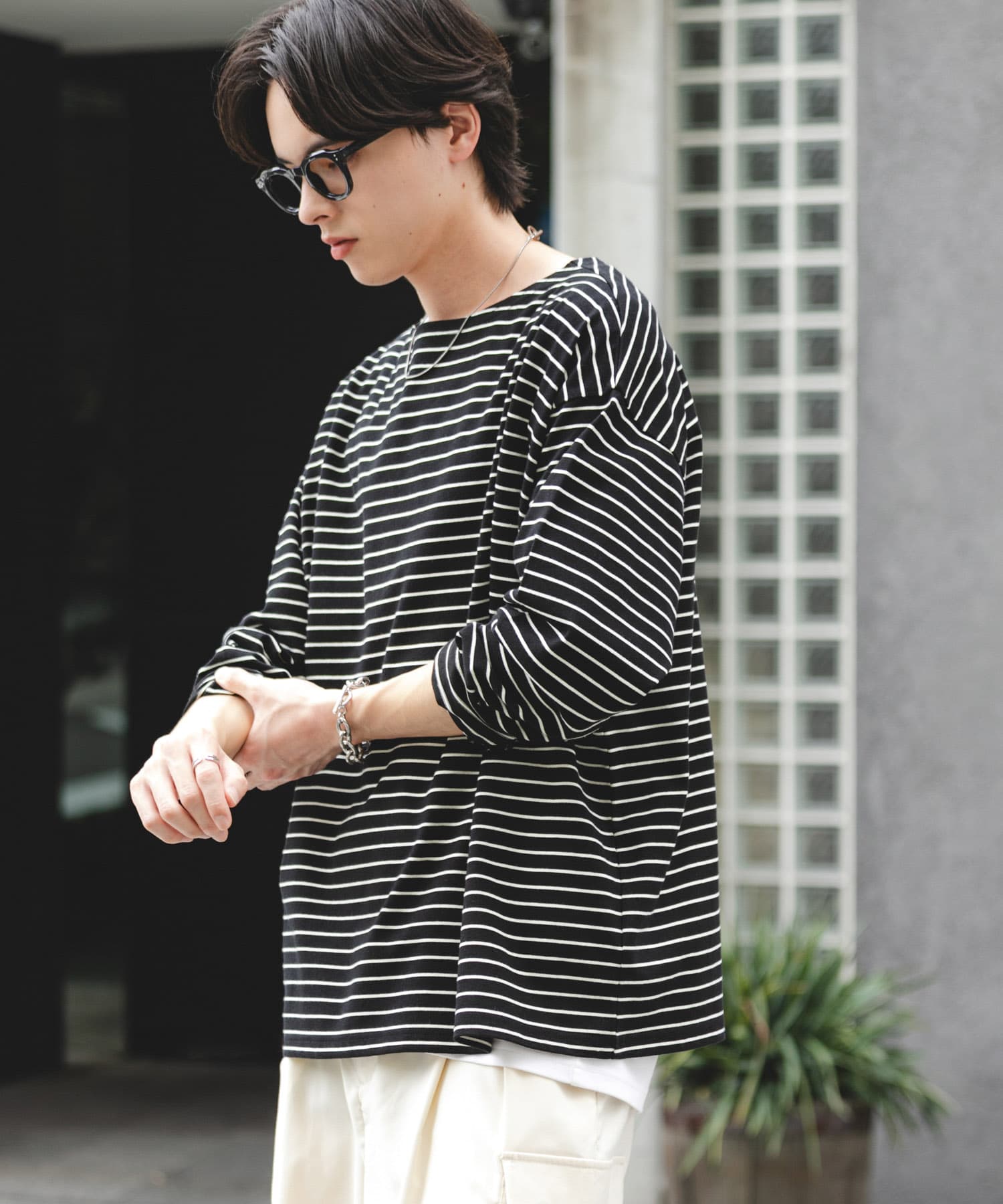身長：173cm サイズ：L