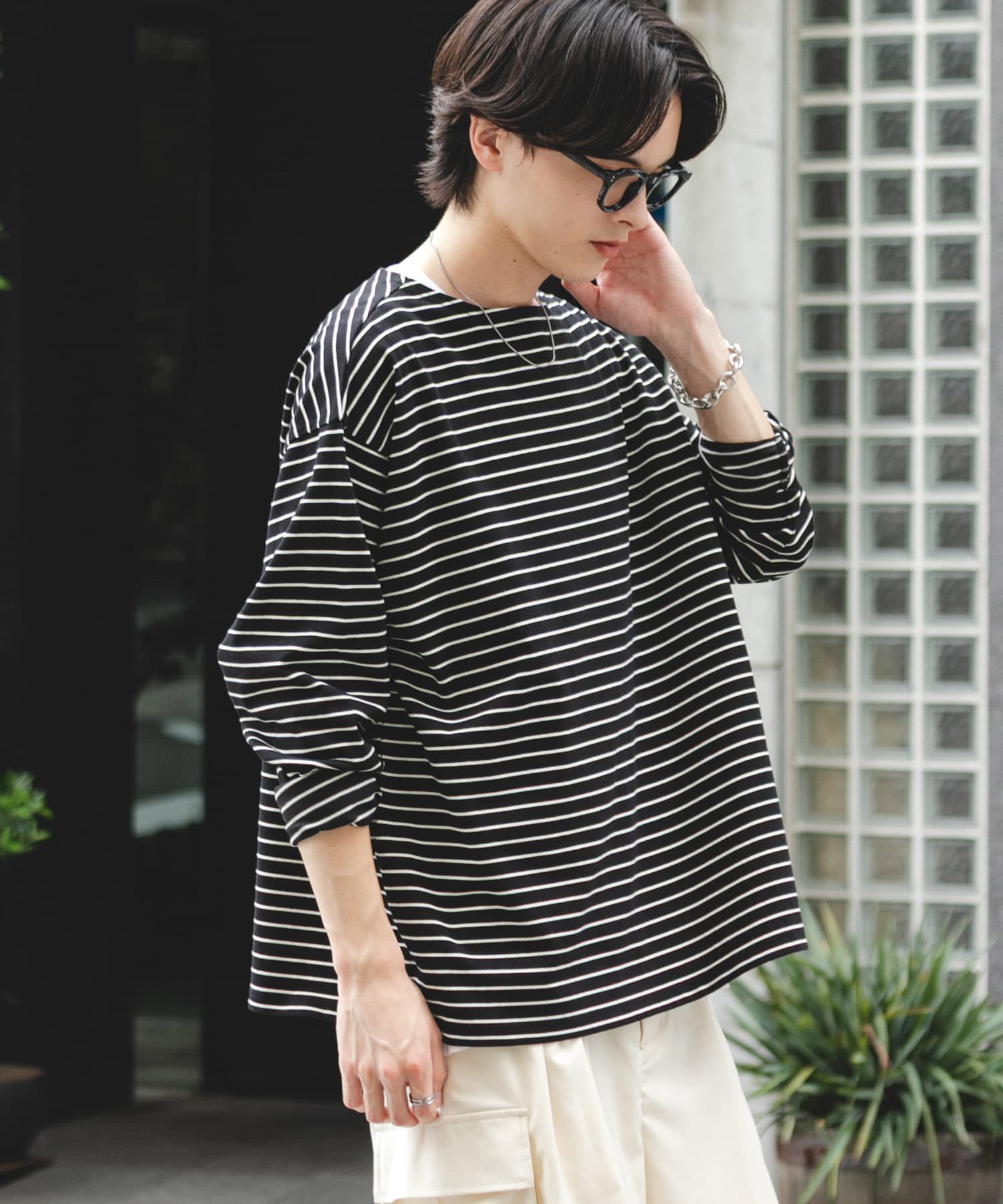 身長：173cm サイズ：L