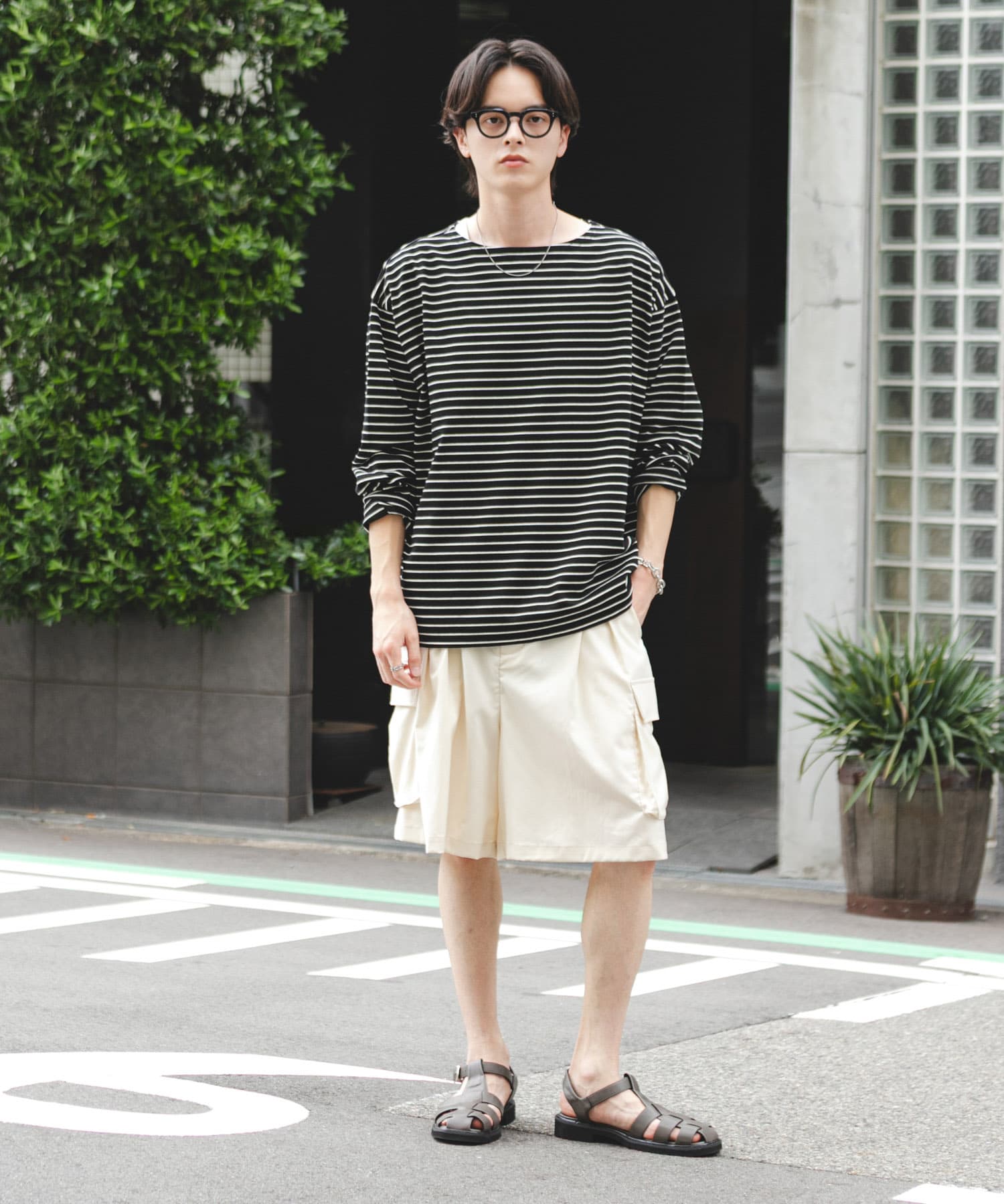 身長：173cm サイズ：L