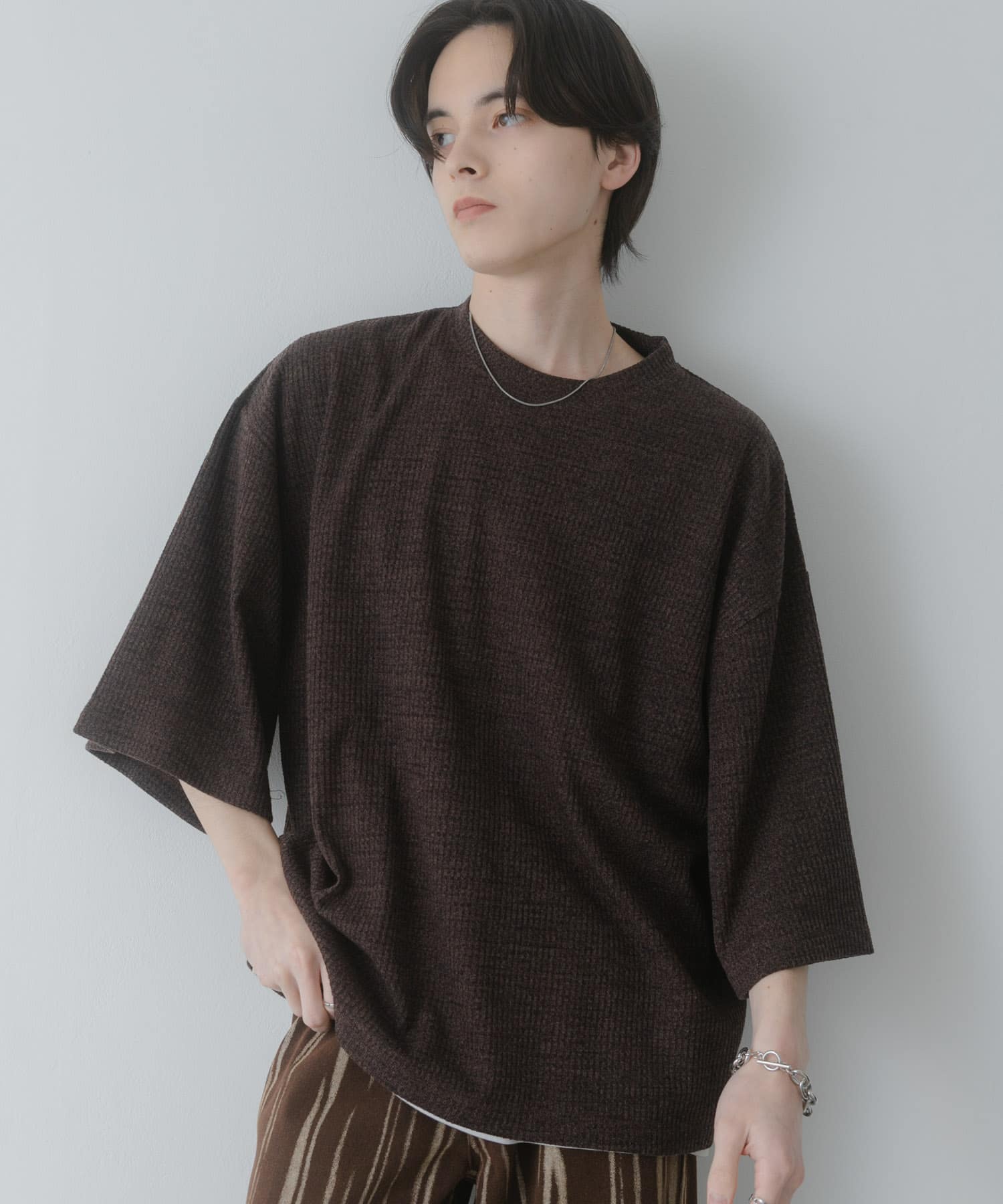 ソフトワッフルエクストラルーズTシャツ