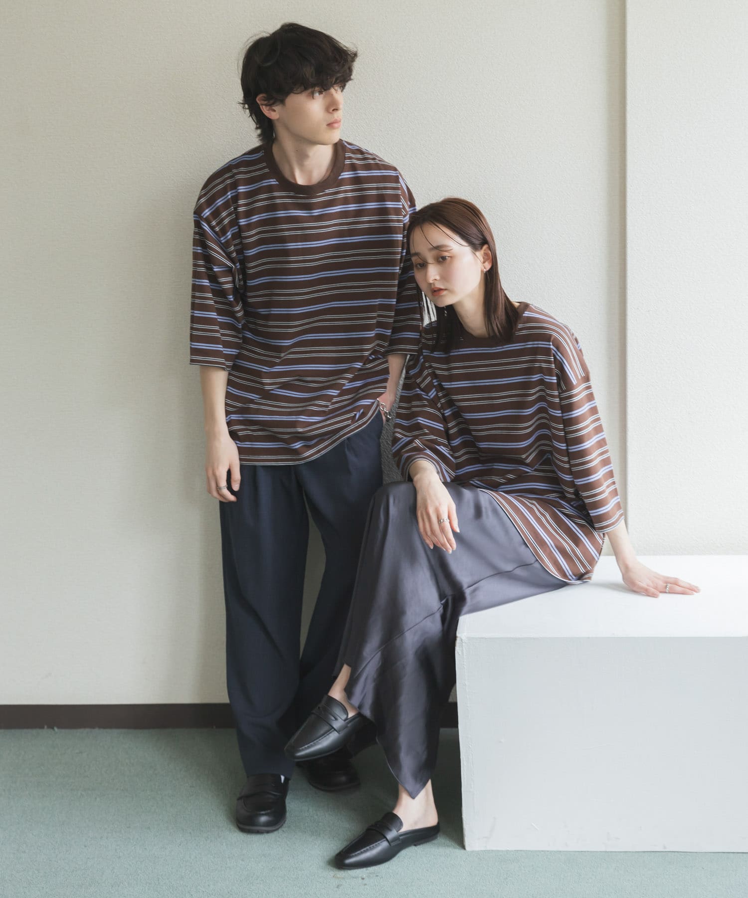 身長：173cm サイズ：L, 身長：169cm サイズ：M