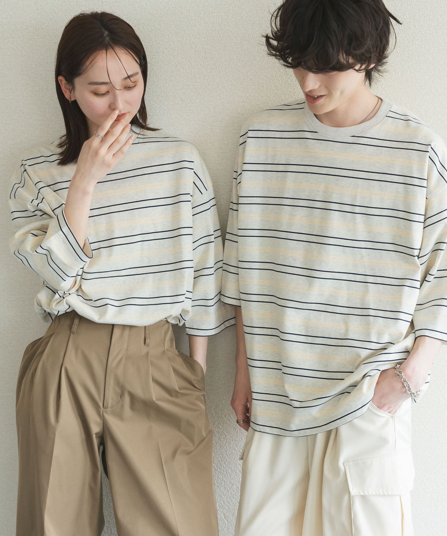 身長：173cm サイズ：L, 身長：169cm サイズ：M