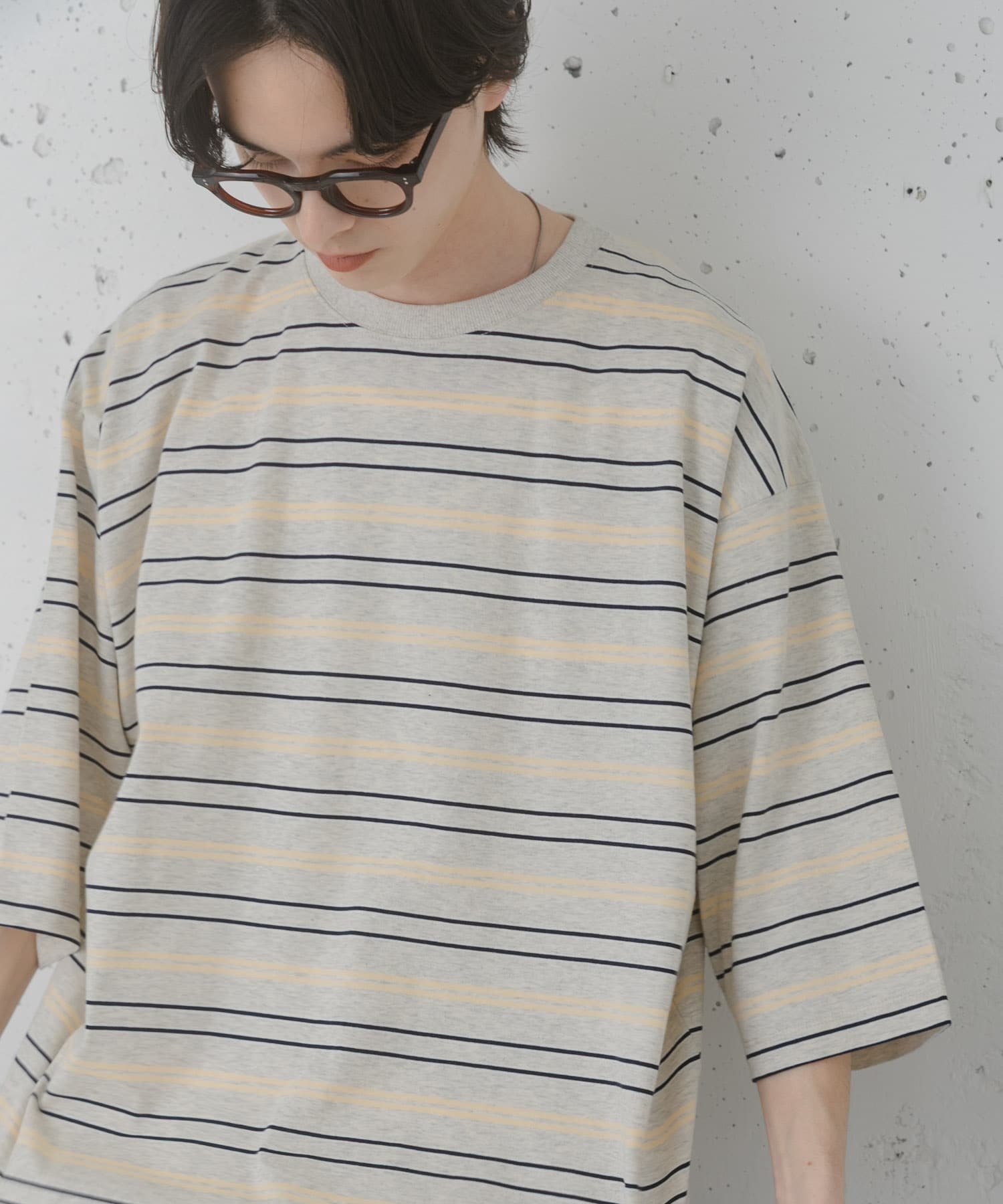 ボーダーエクストラルーズTシャツ