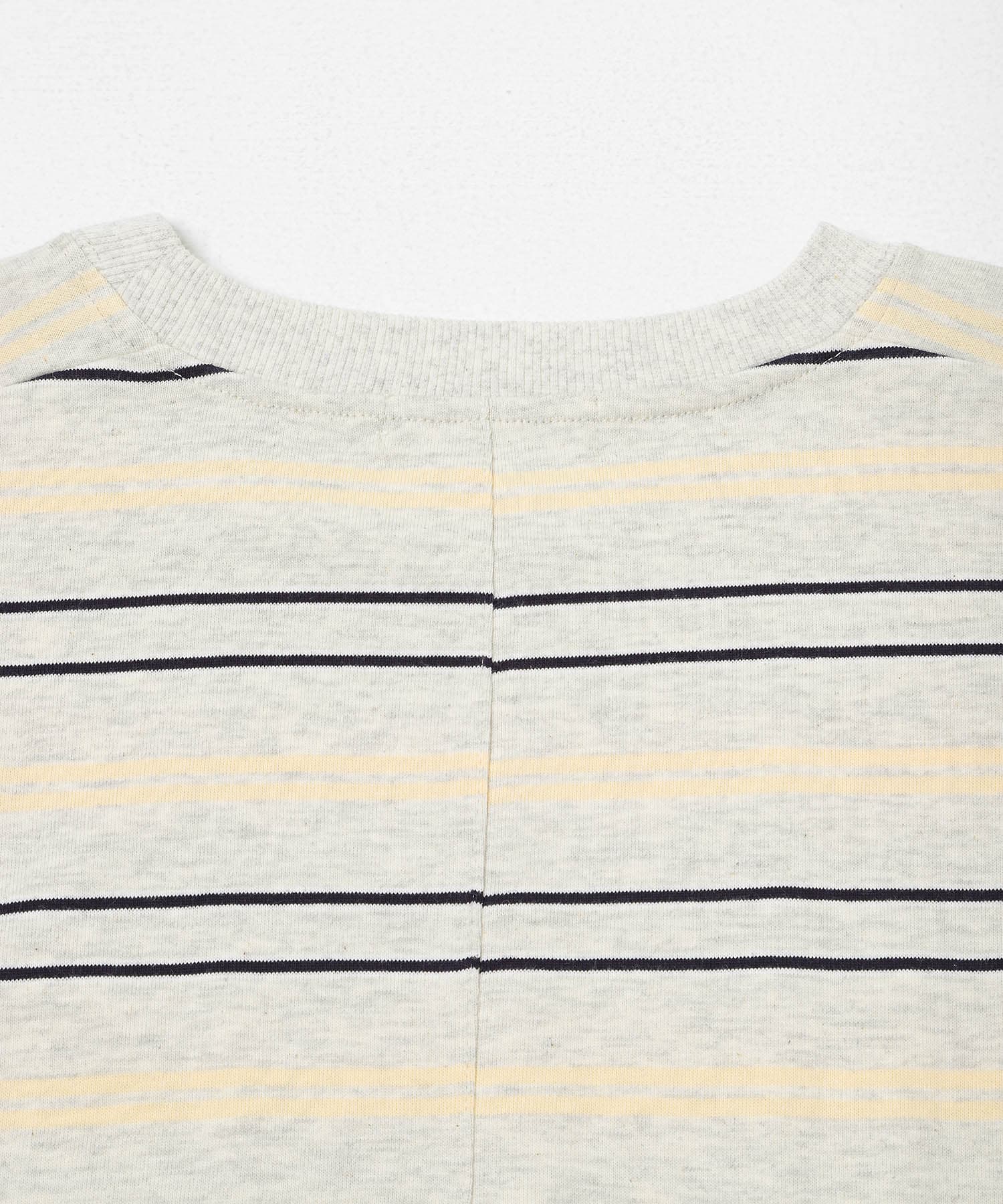 ボーダーエクストラルーズTシャツ L.GRAY M