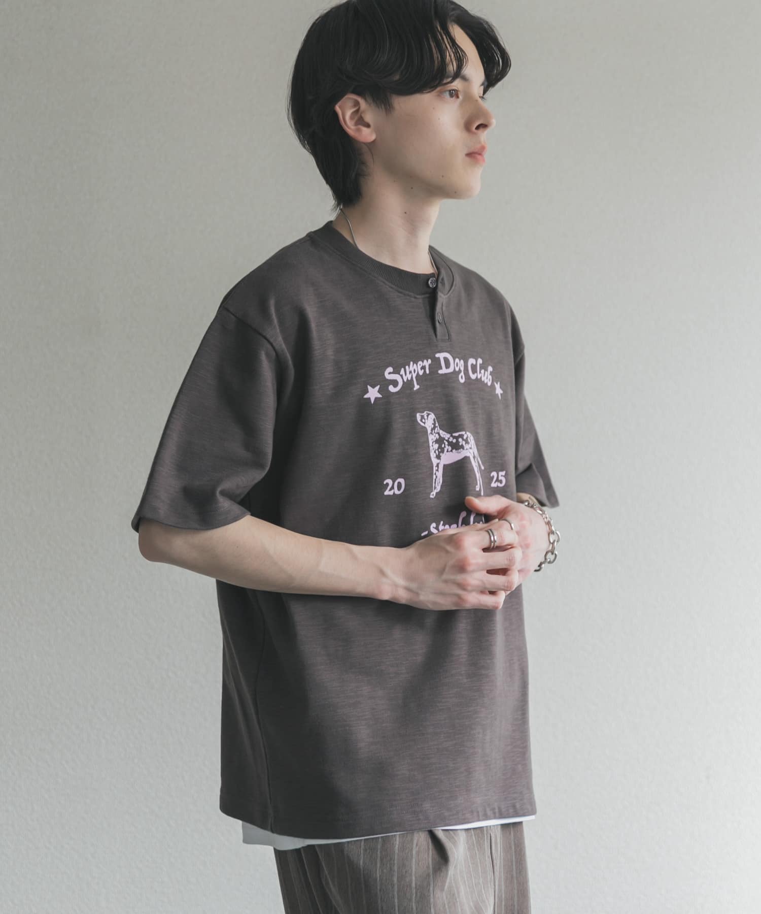 身長：173cm サイズ：L