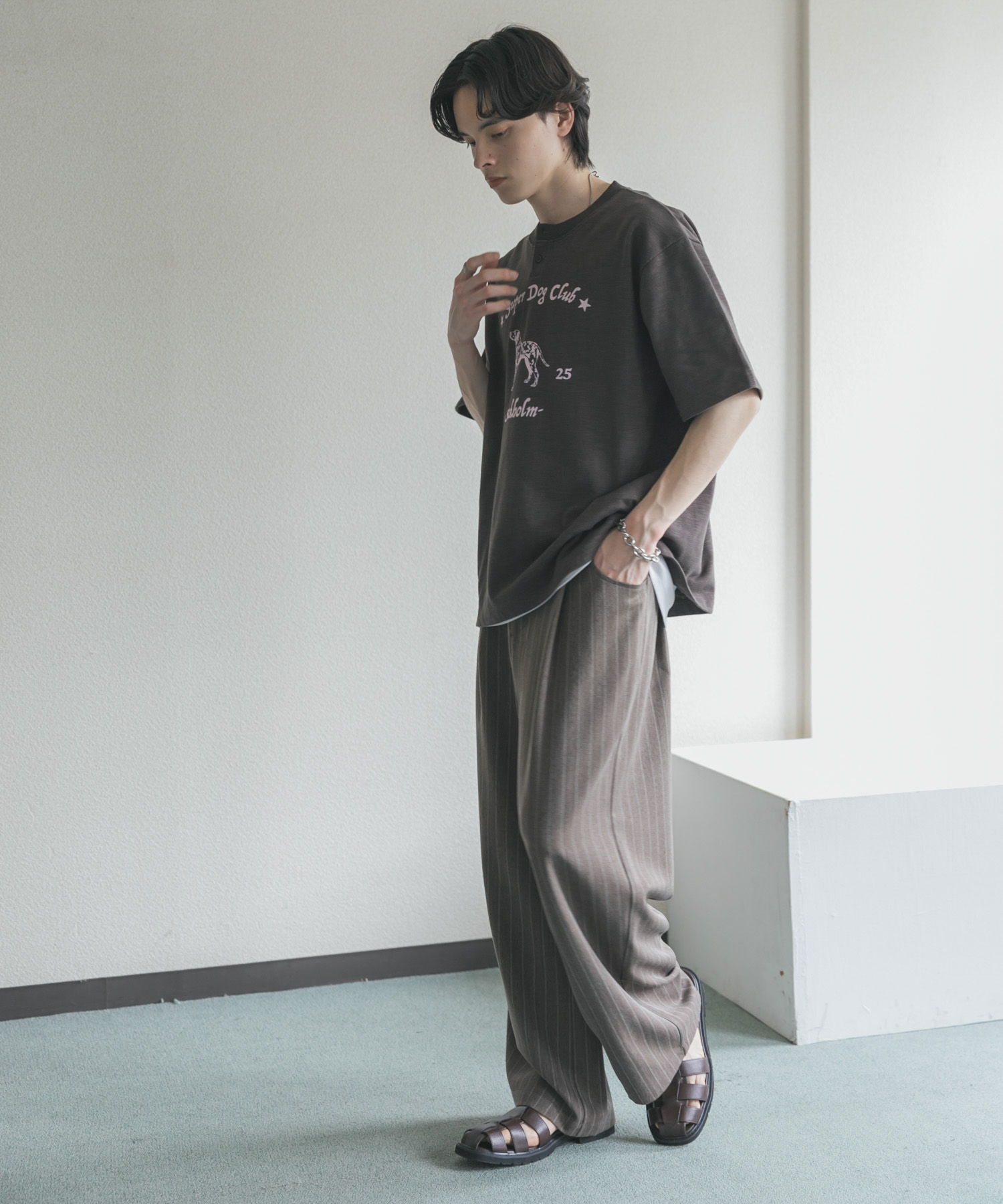 身長：173cm サイズ：L