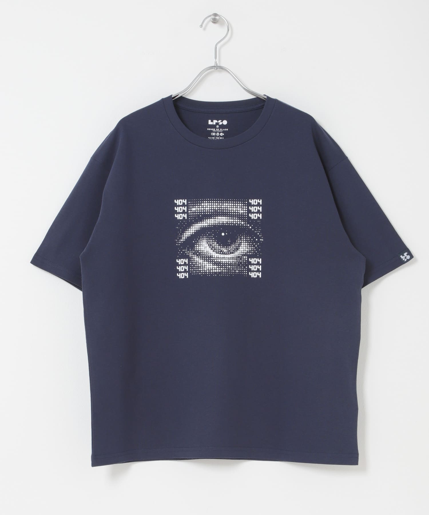 『別注』LOVE POP STUDIO×SENSE OF PLACE SHORT-SLEEVE T-SHIRTS NAVY M