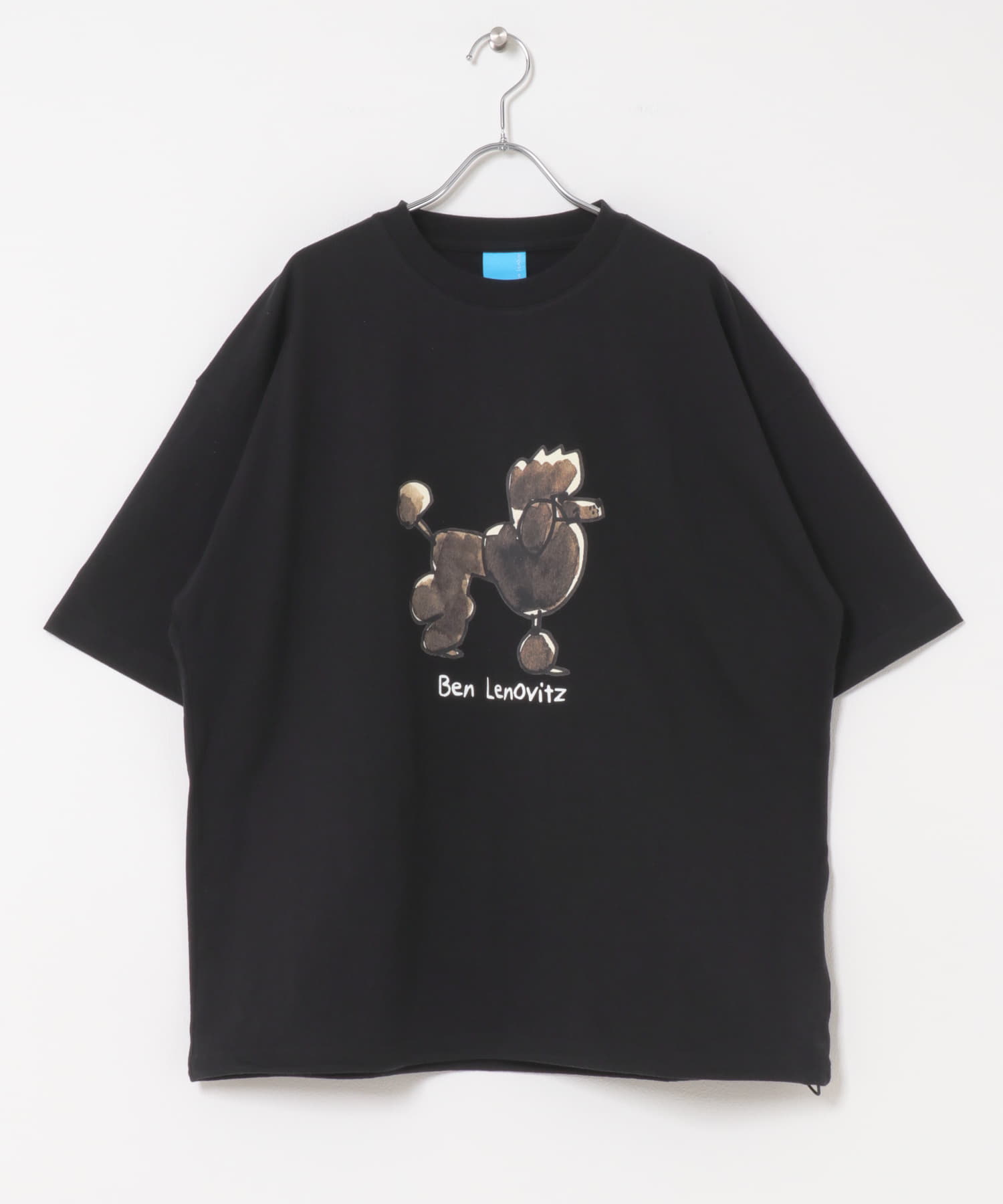 『別注』Ben Lenovitz×SENSE OF PLACE　SHORT-SLEEVE T-SHIRTS BLACK M