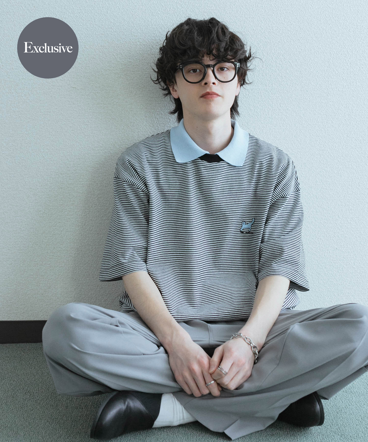 身長：173cm サイズ：L