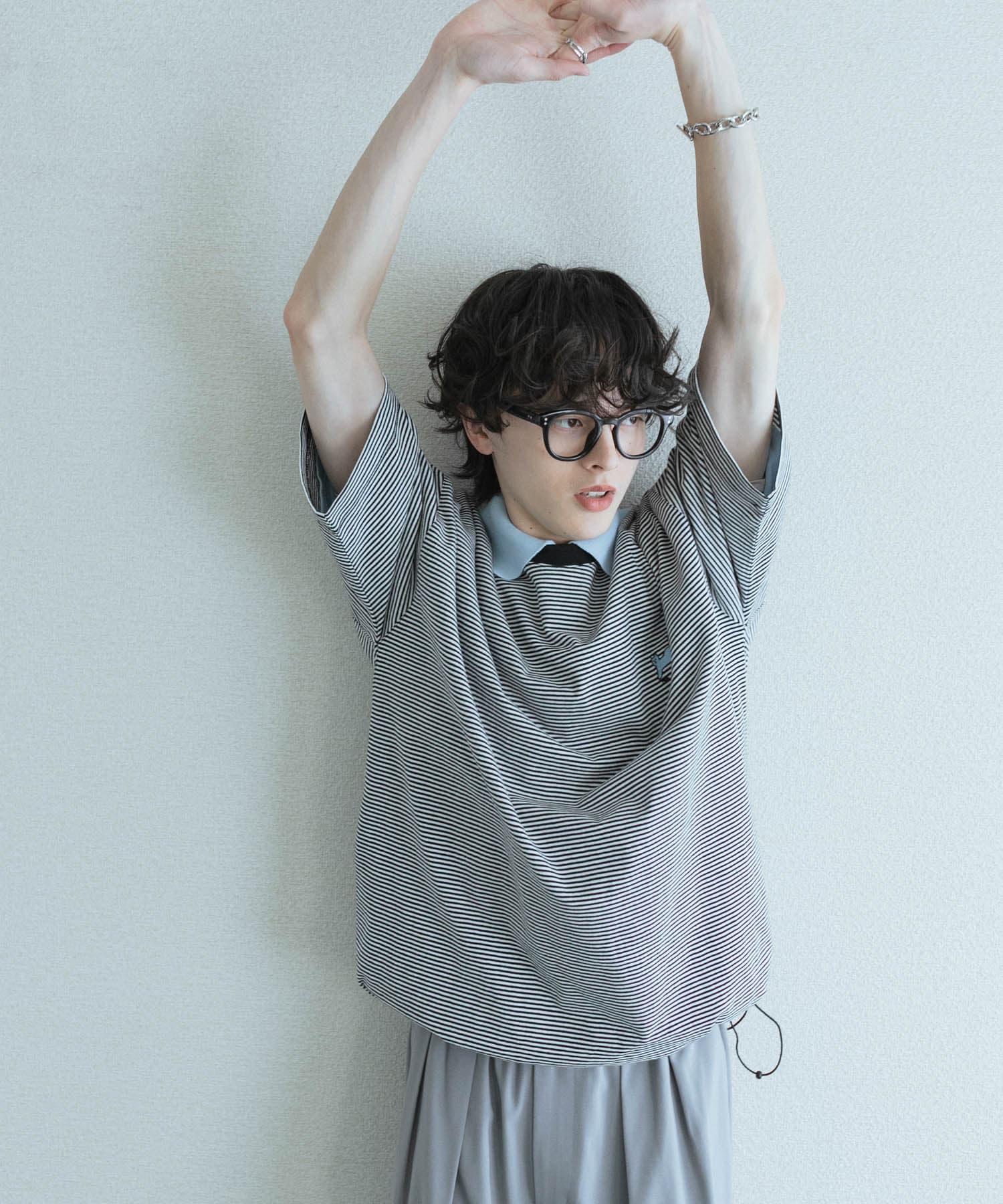 身長：173cm サイズ：L