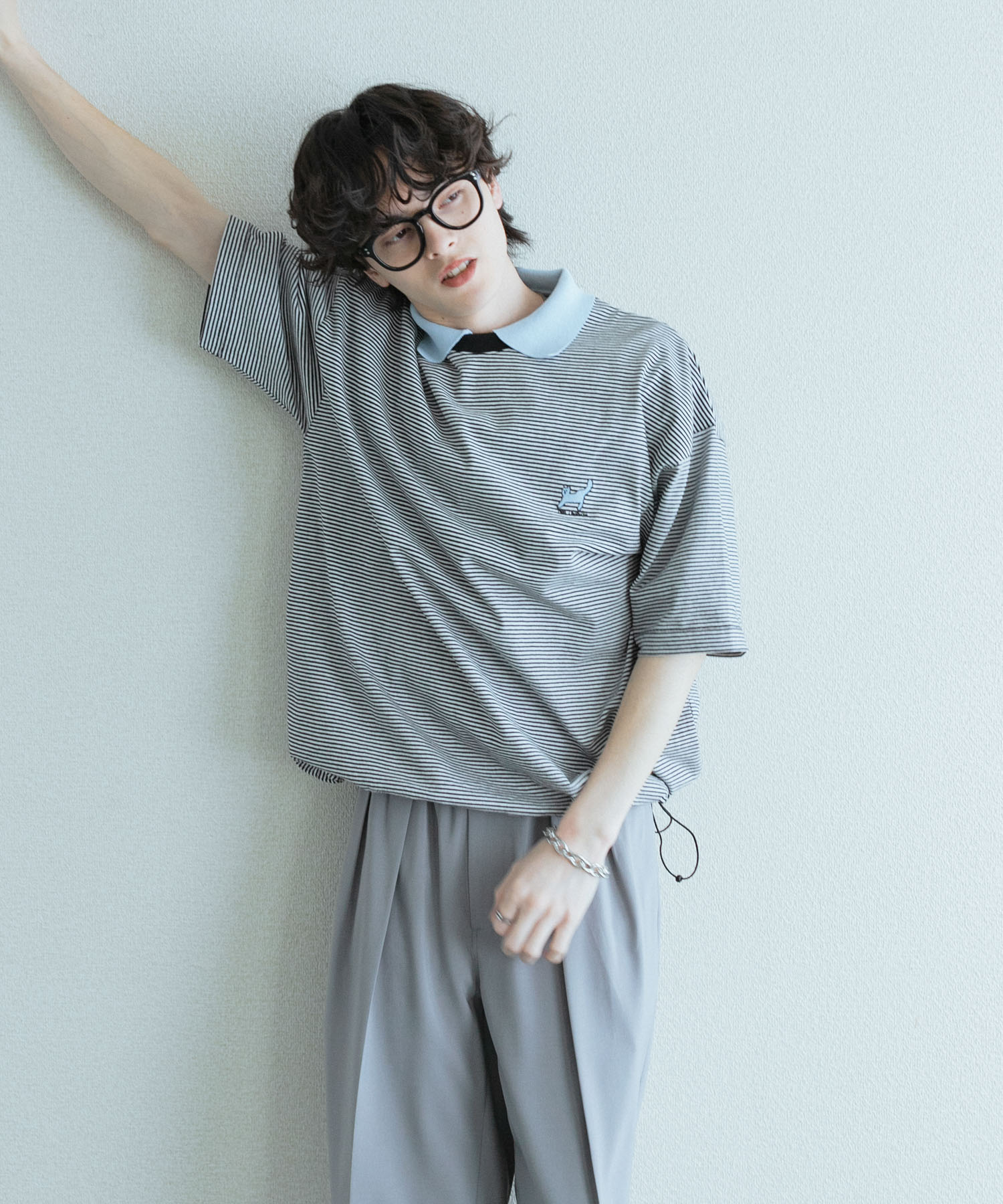 身長：173cm サイズ：L