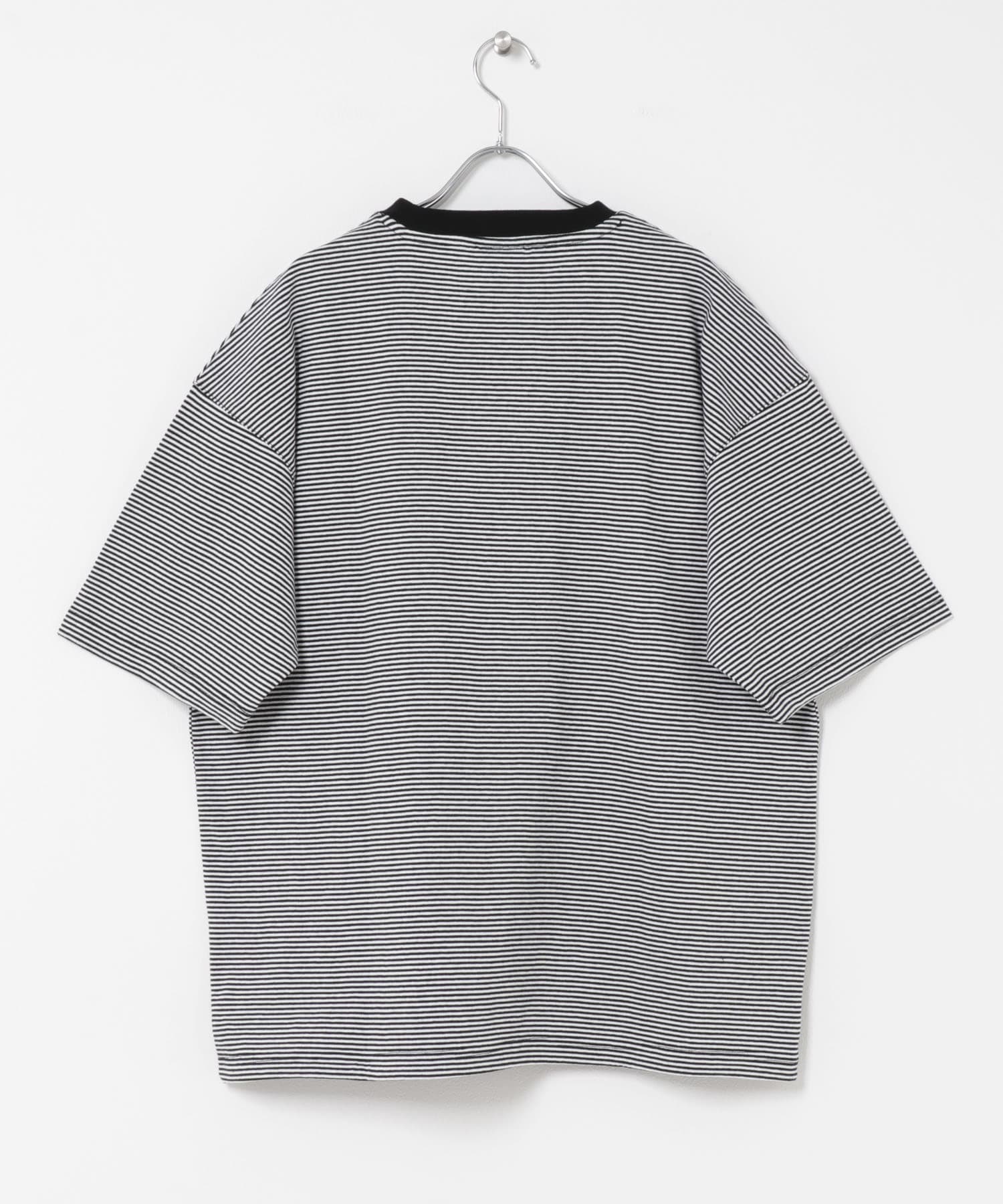 『別注』Ben Lenovitz×SENSE OF PLACE　SHORT-SLEEVE T-SHIRTS BLK×WHT M