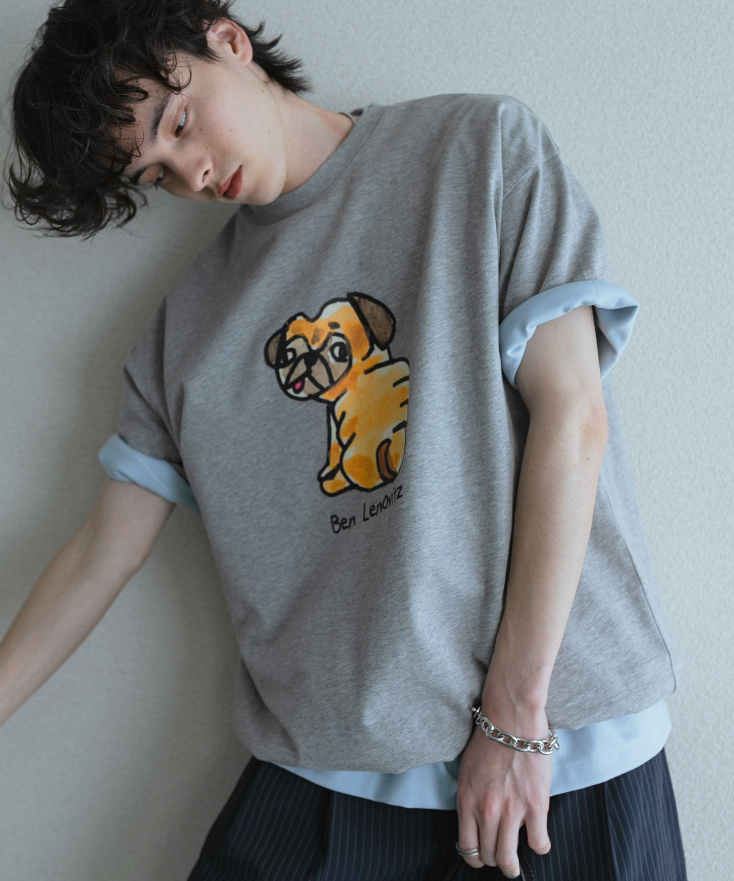 身長：173cm サイズ：L