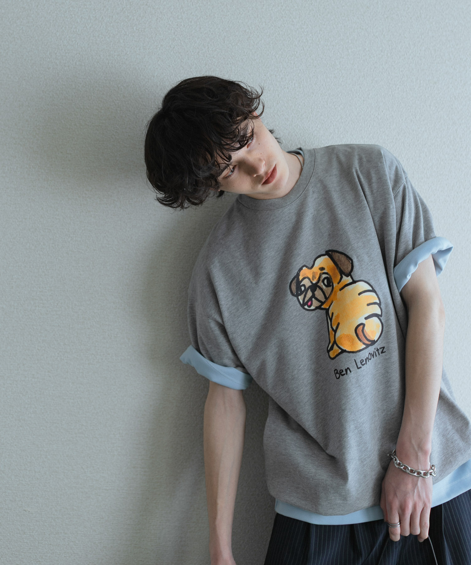 身長：173cm サイズ：L