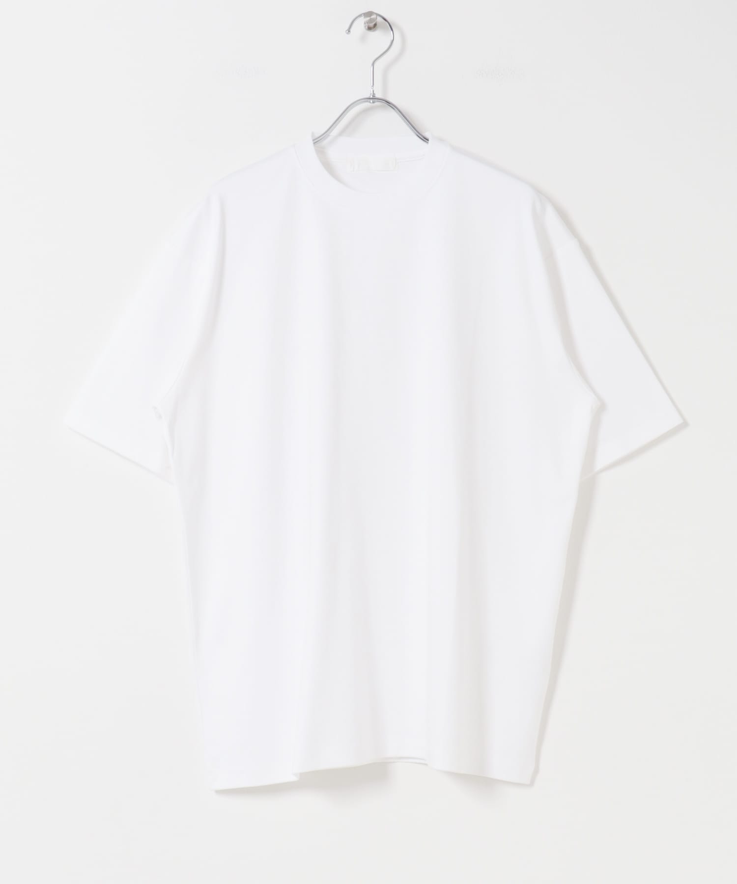 コットンスムースショートスリーブ Tシャツ WHITE M