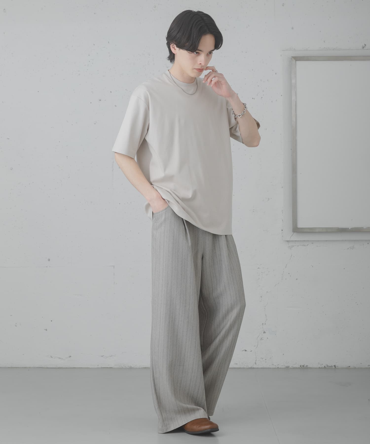 身長：173cm サイズ：L