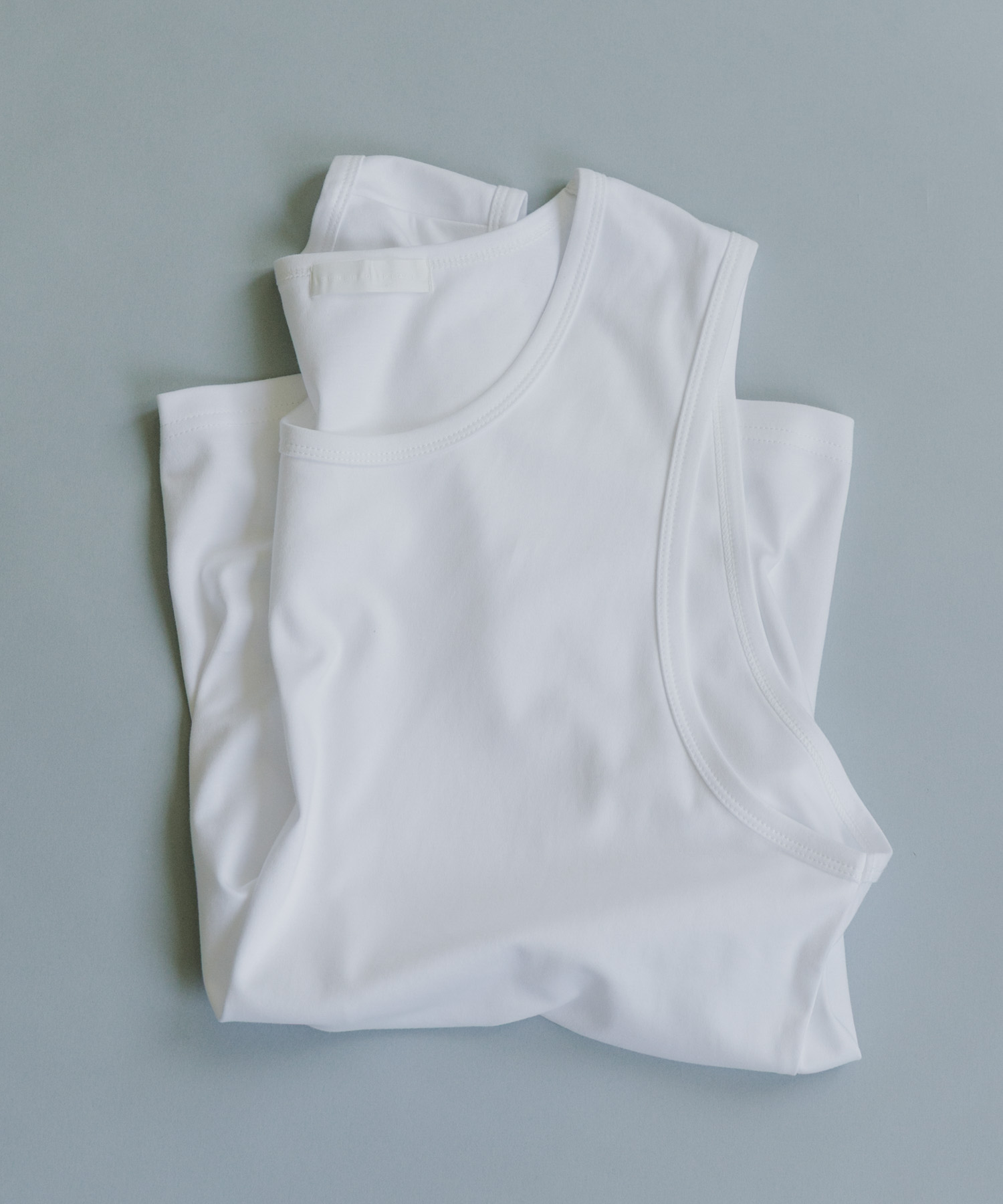 コットンスムースタンクトップ