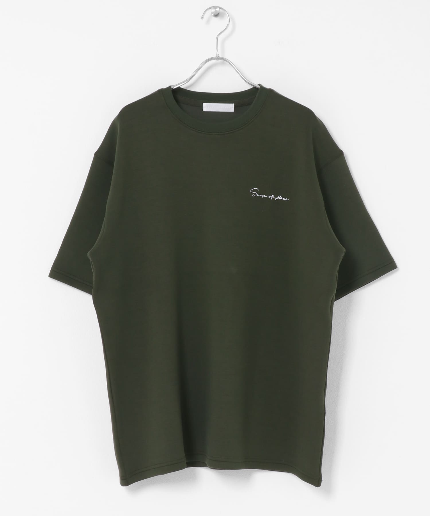 『一部WEB限定カラー』『接触冷感/速乾』シシュウダンボールポンチショートスリーブTシャツ GRN×WHT M