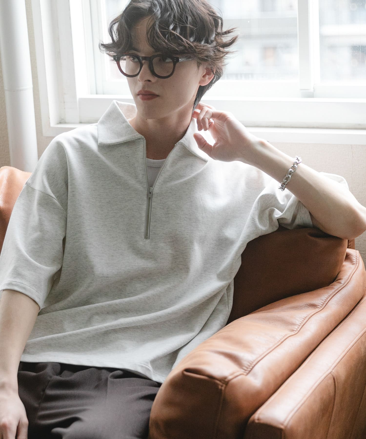 身長：173cm サイズ：L