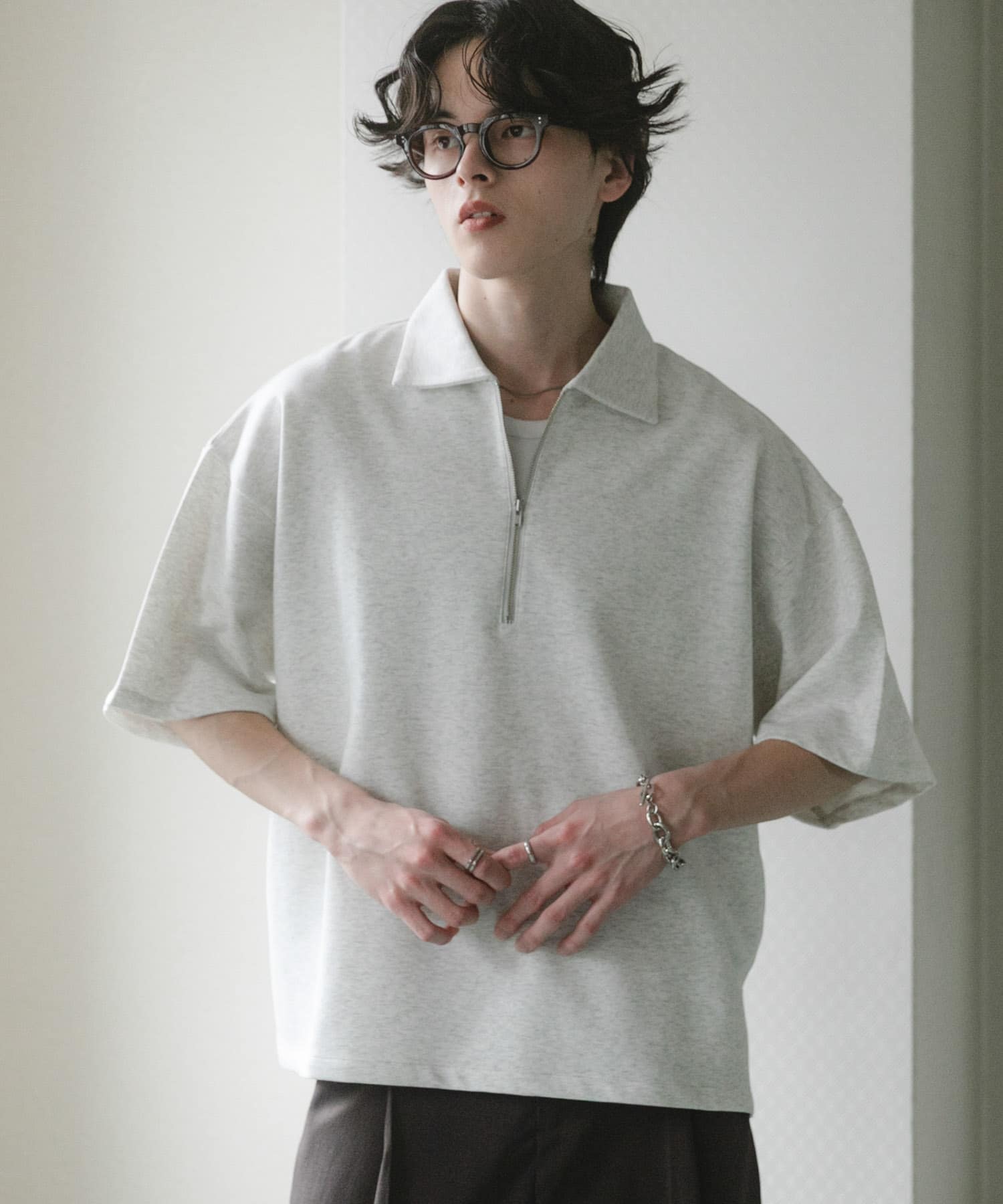 身長：173cm サイズ：L