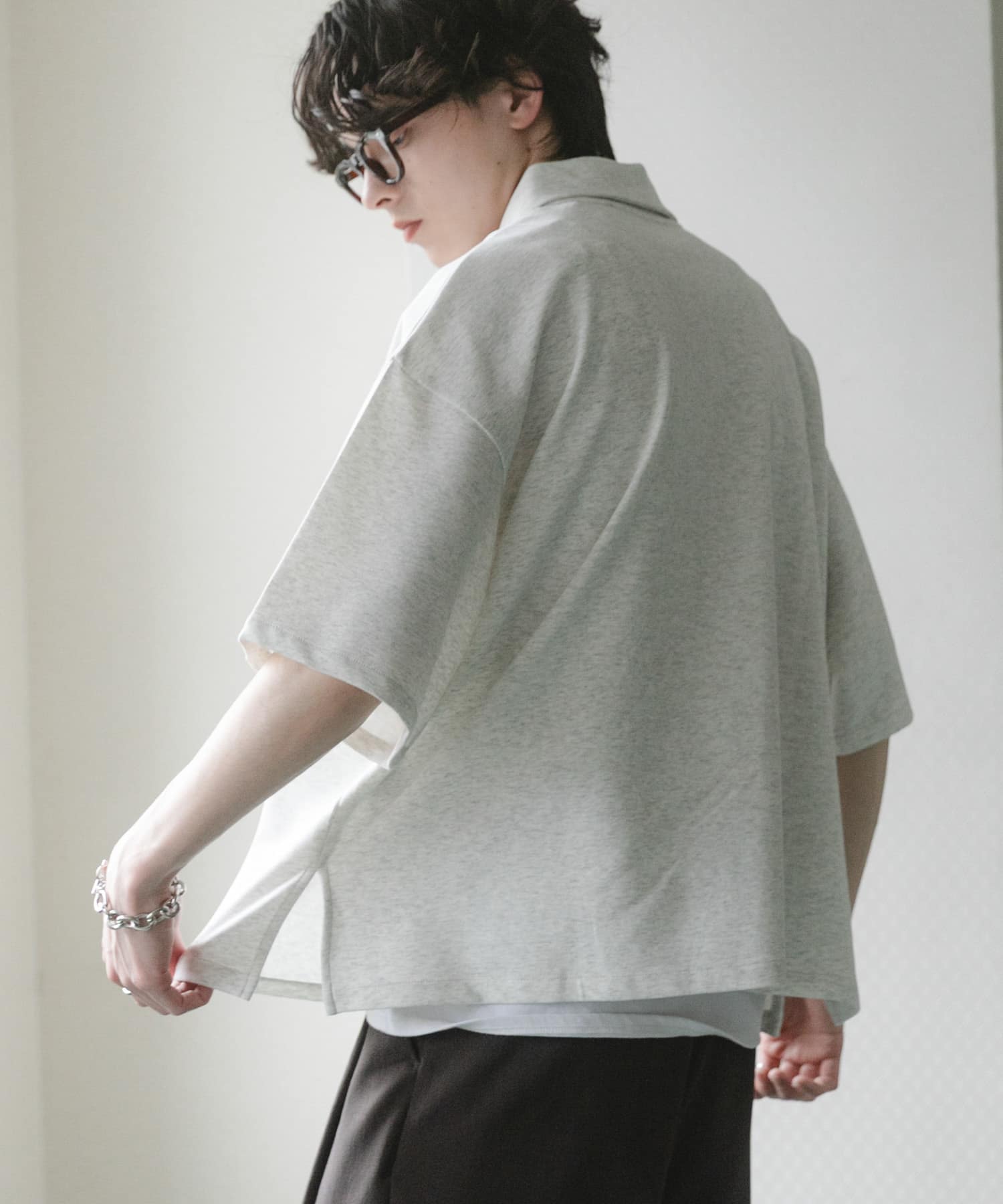 身長：173cm サイズ：L