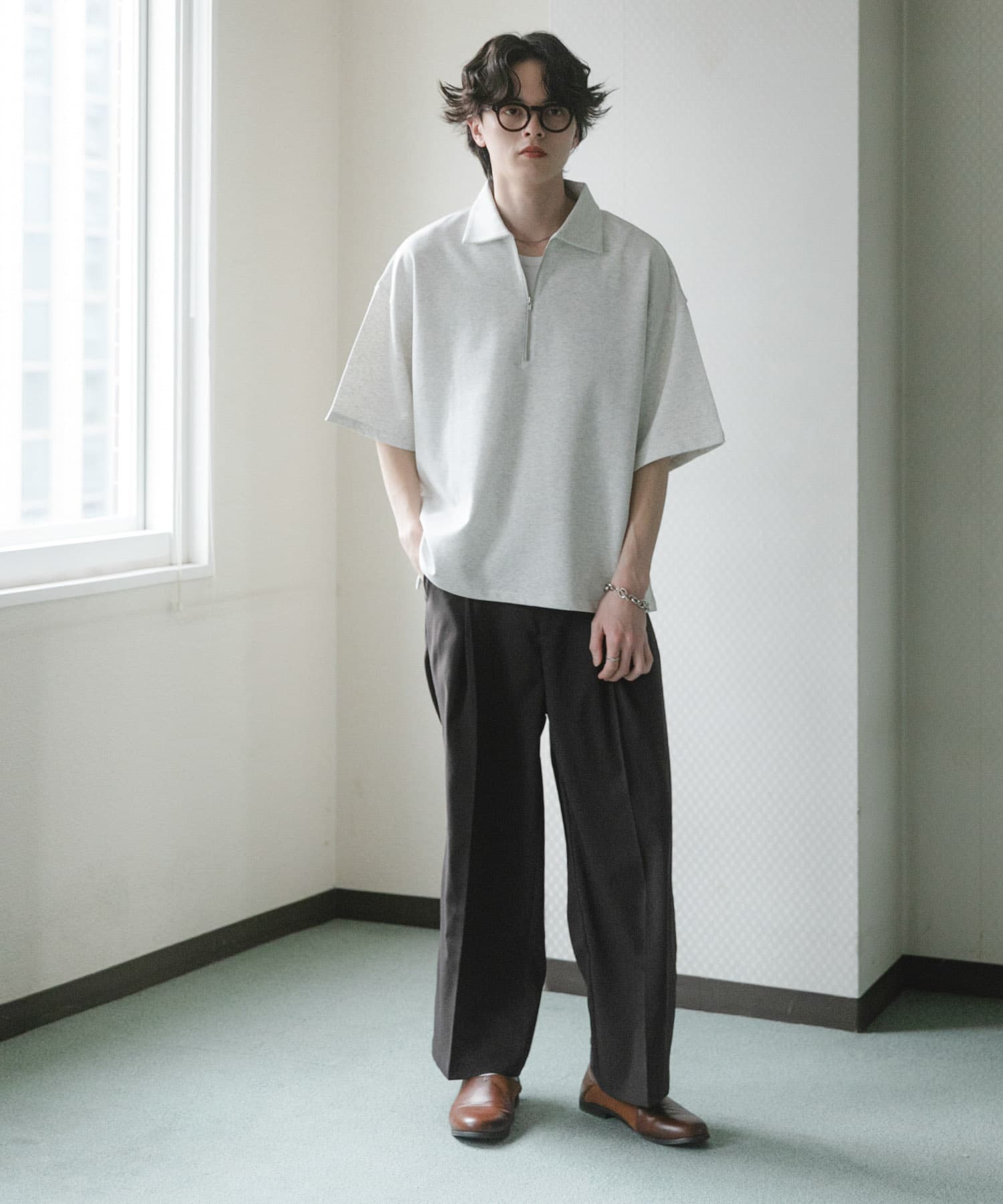 身長：173cm サイズ：L