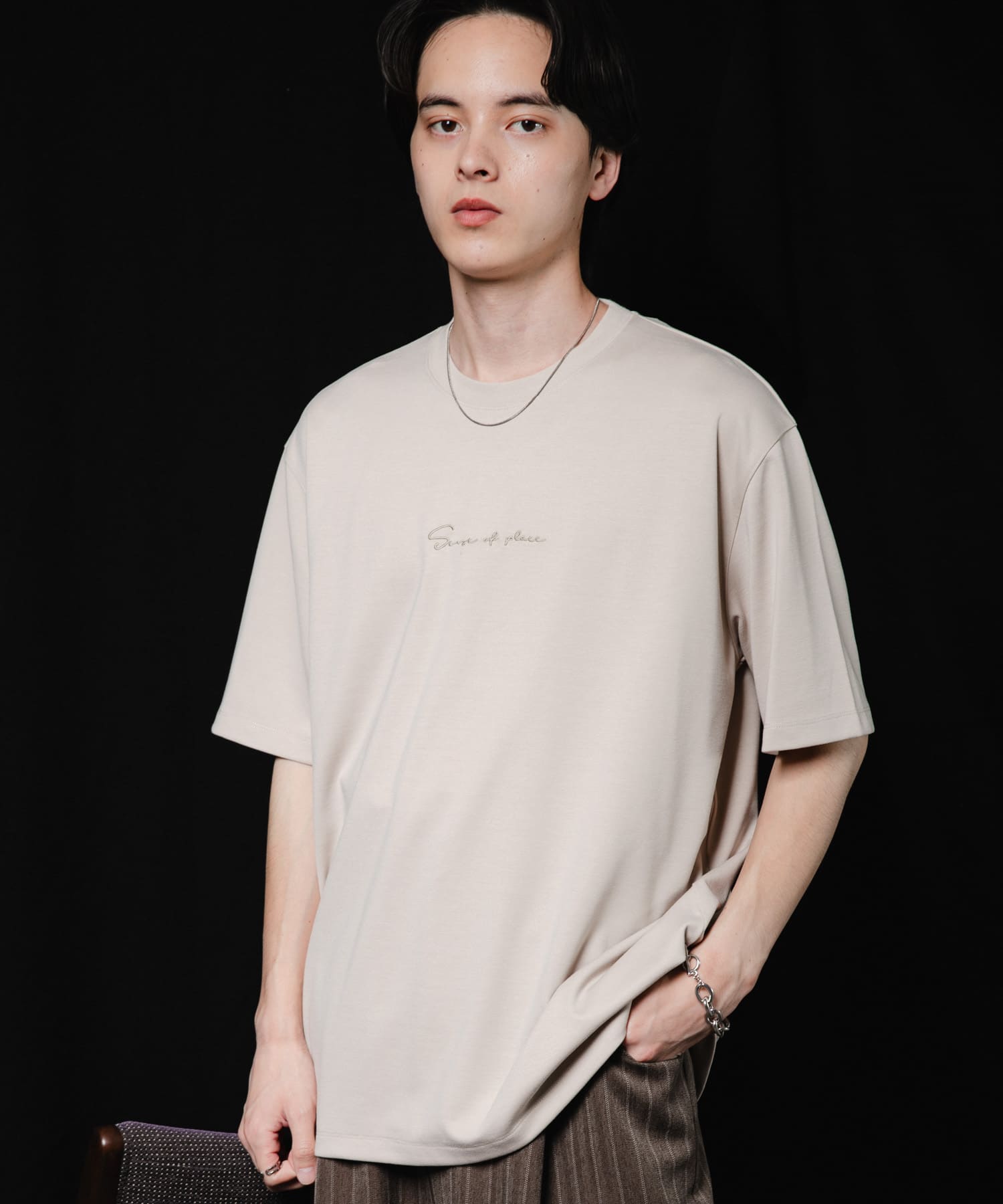 身長：173cm サイズ：L