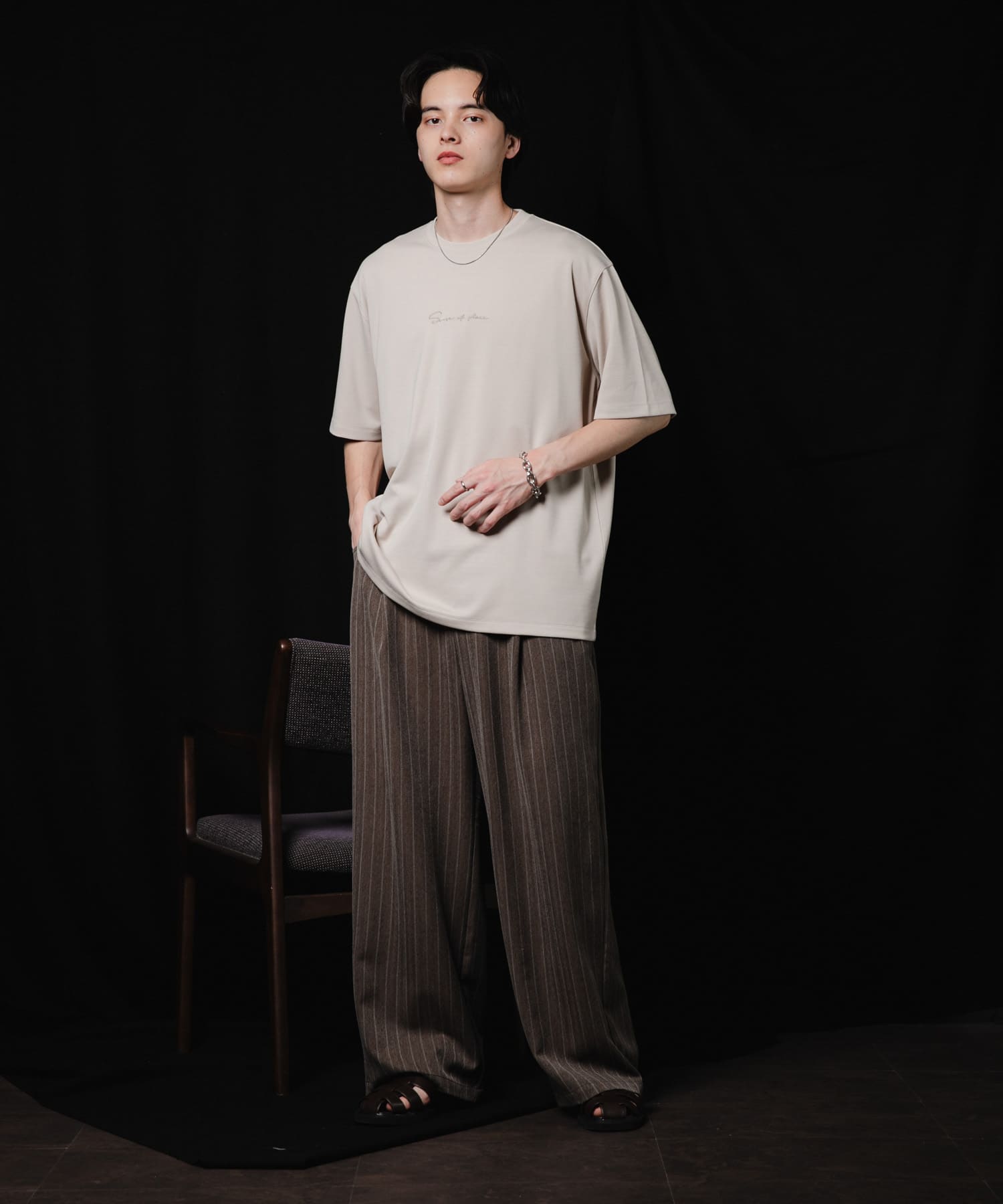 身長：173cm サイズ：L