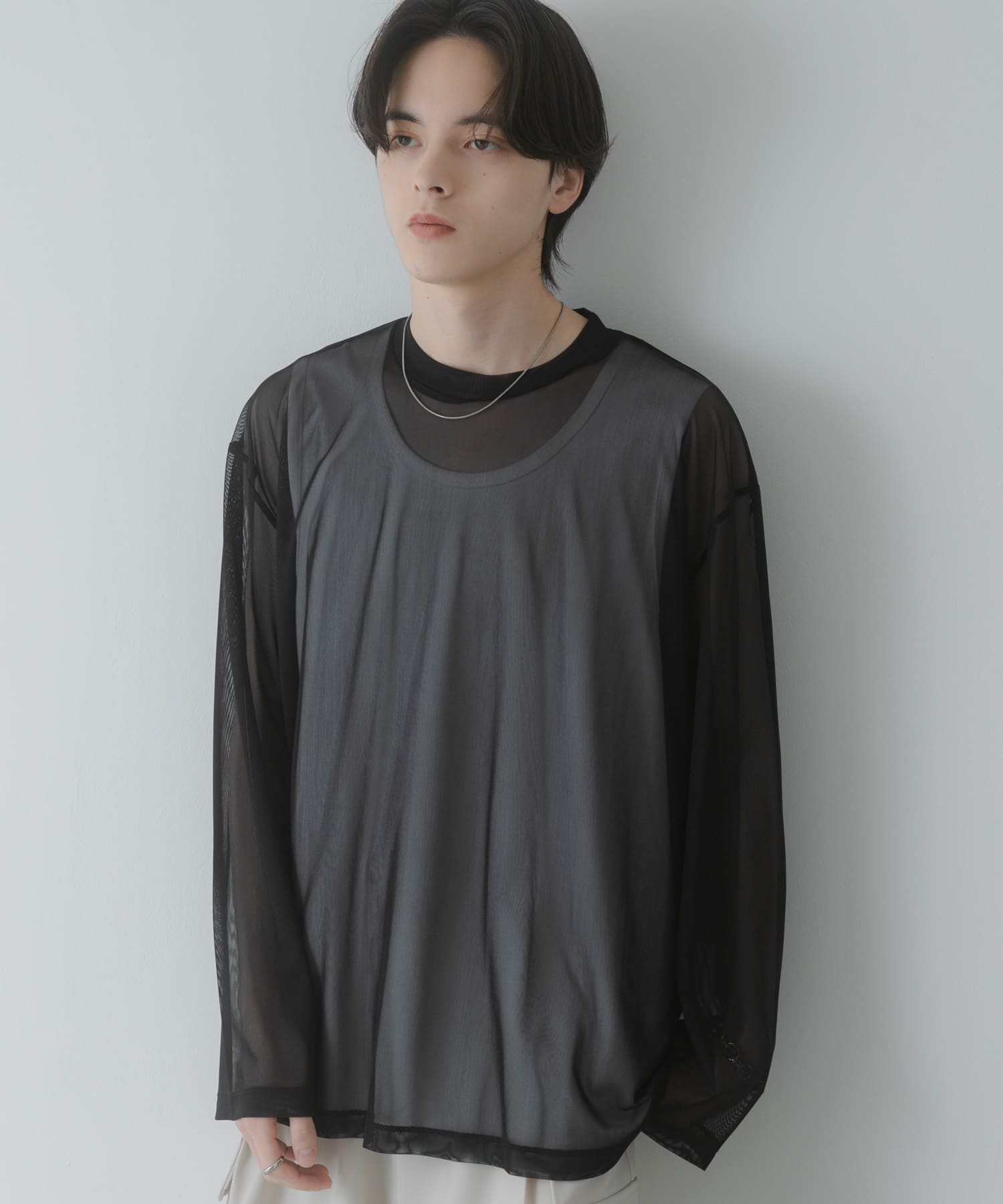 身長：173cm サイズ：L