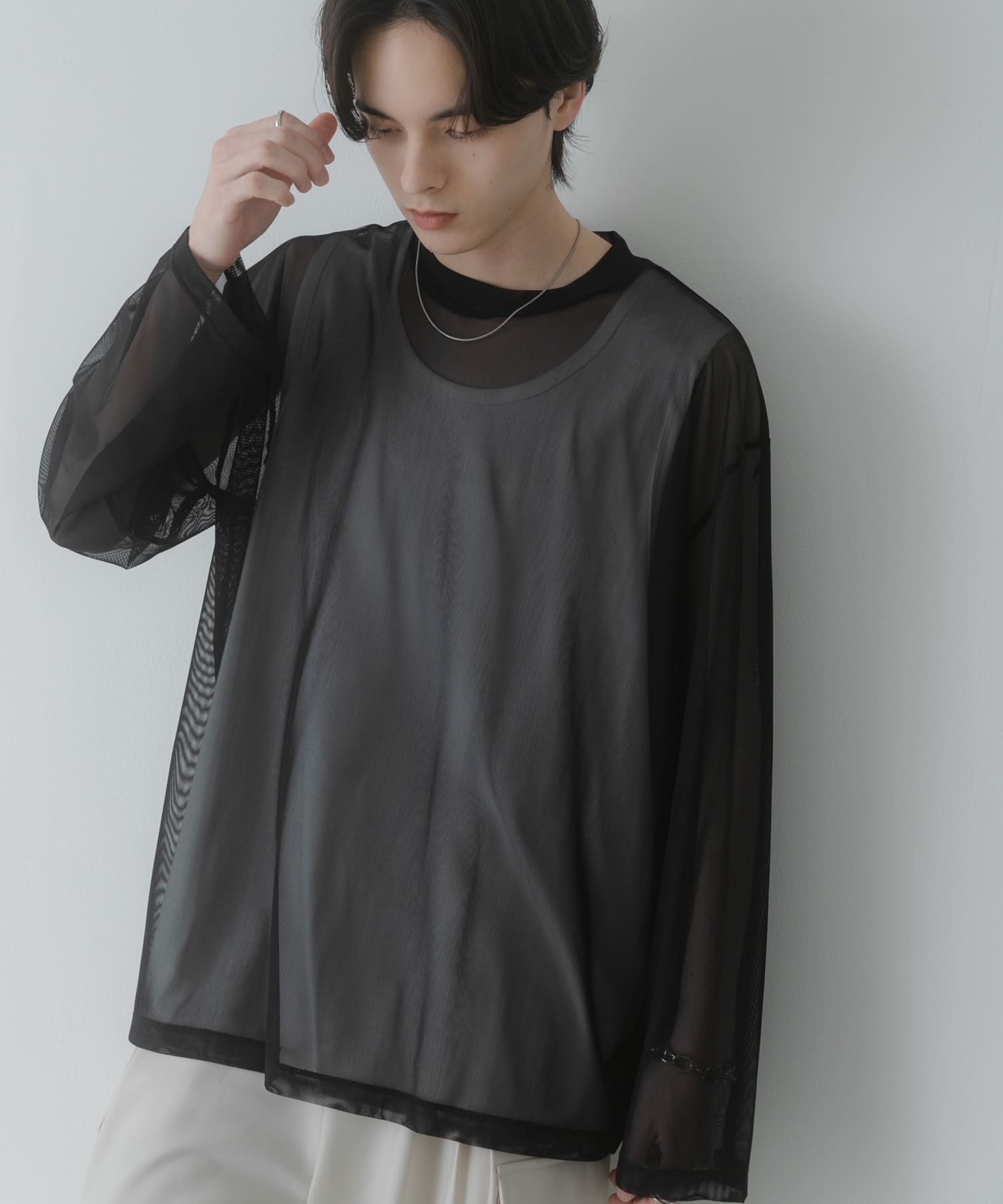 身長：173cm サイズ：L