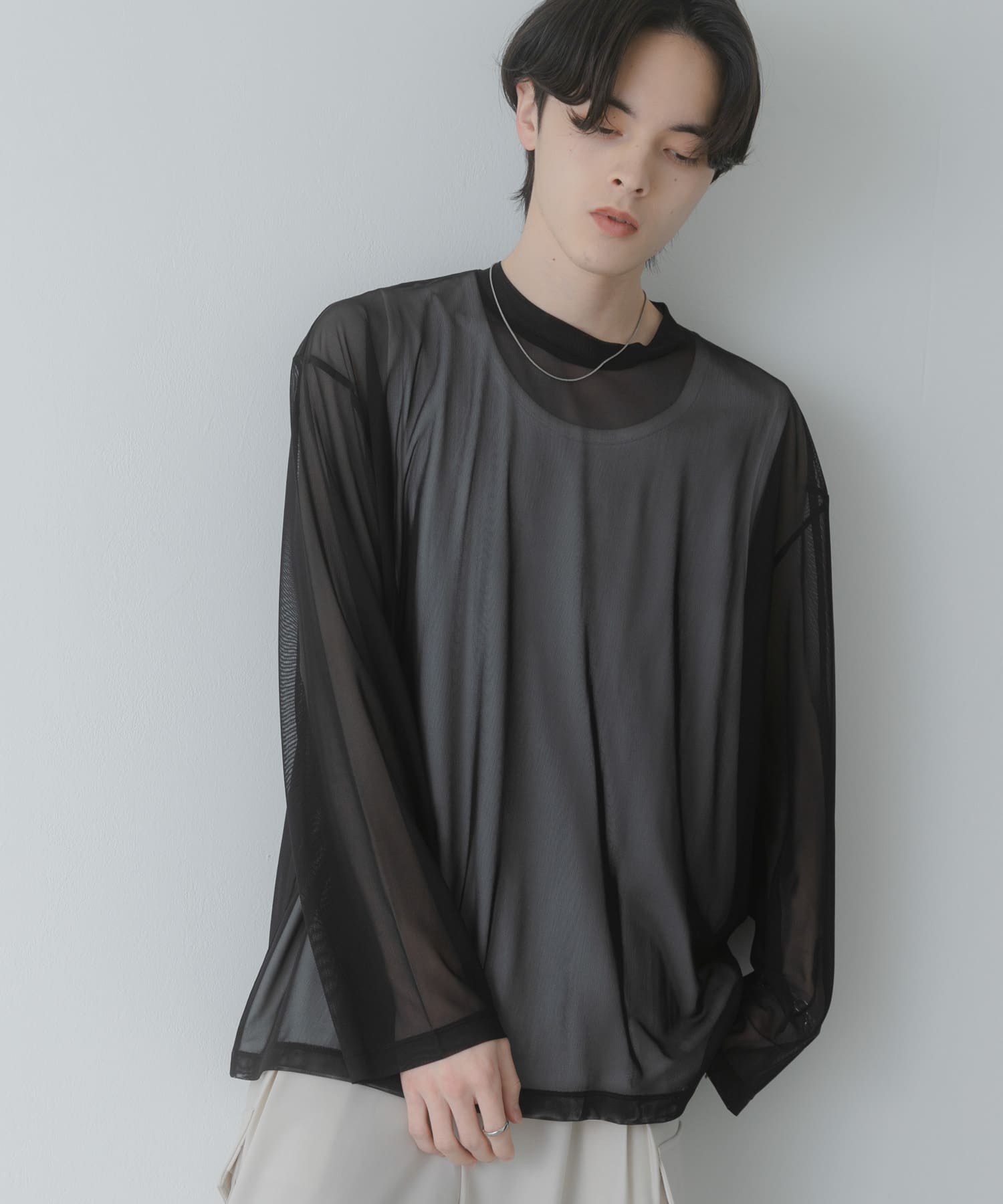身長：173cm サイズ：L
