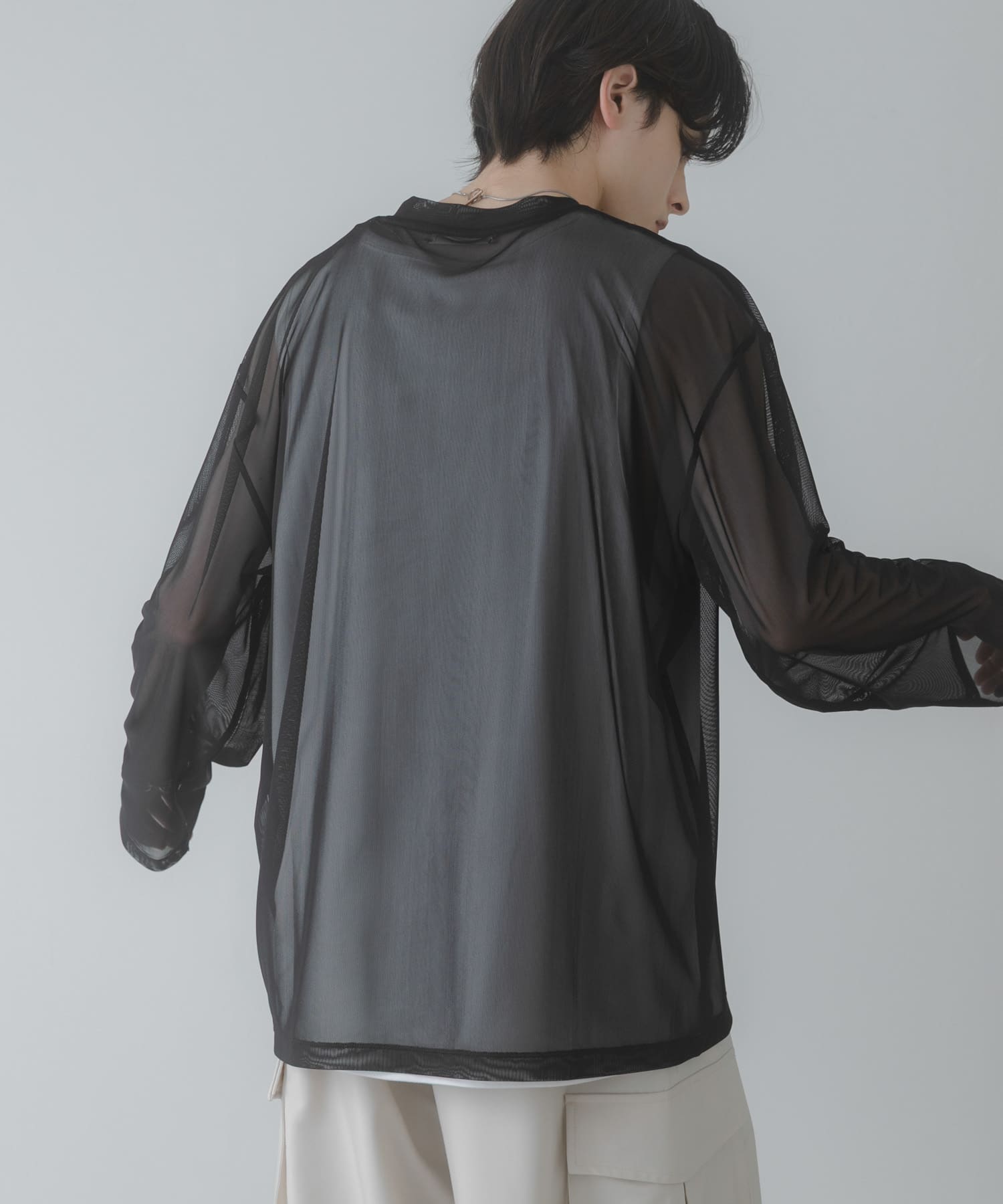 身長：173cm サイズ：L