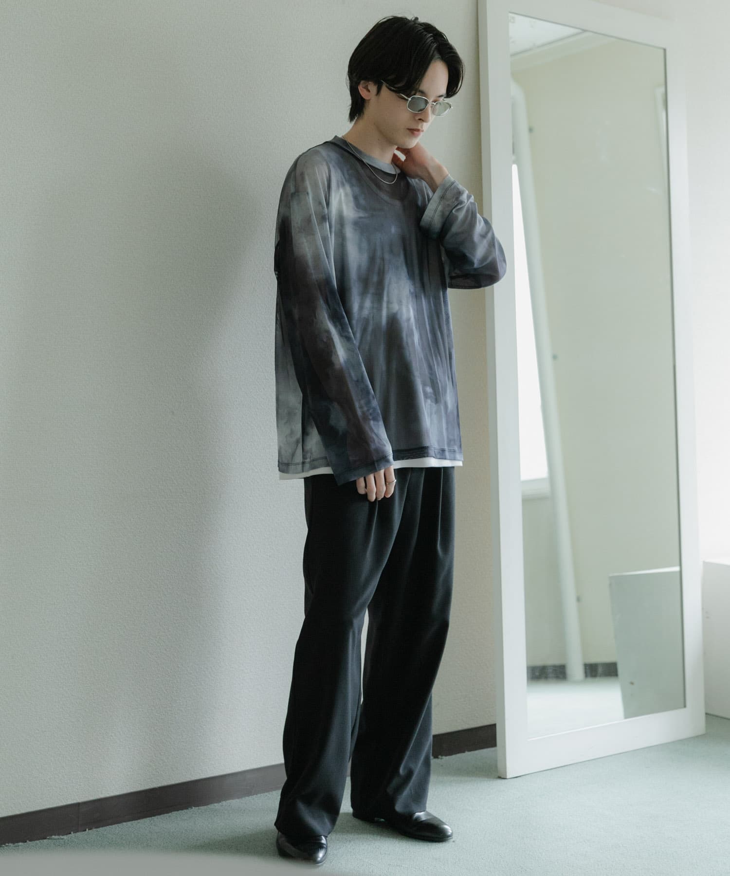 身長：173cm サイズ：L