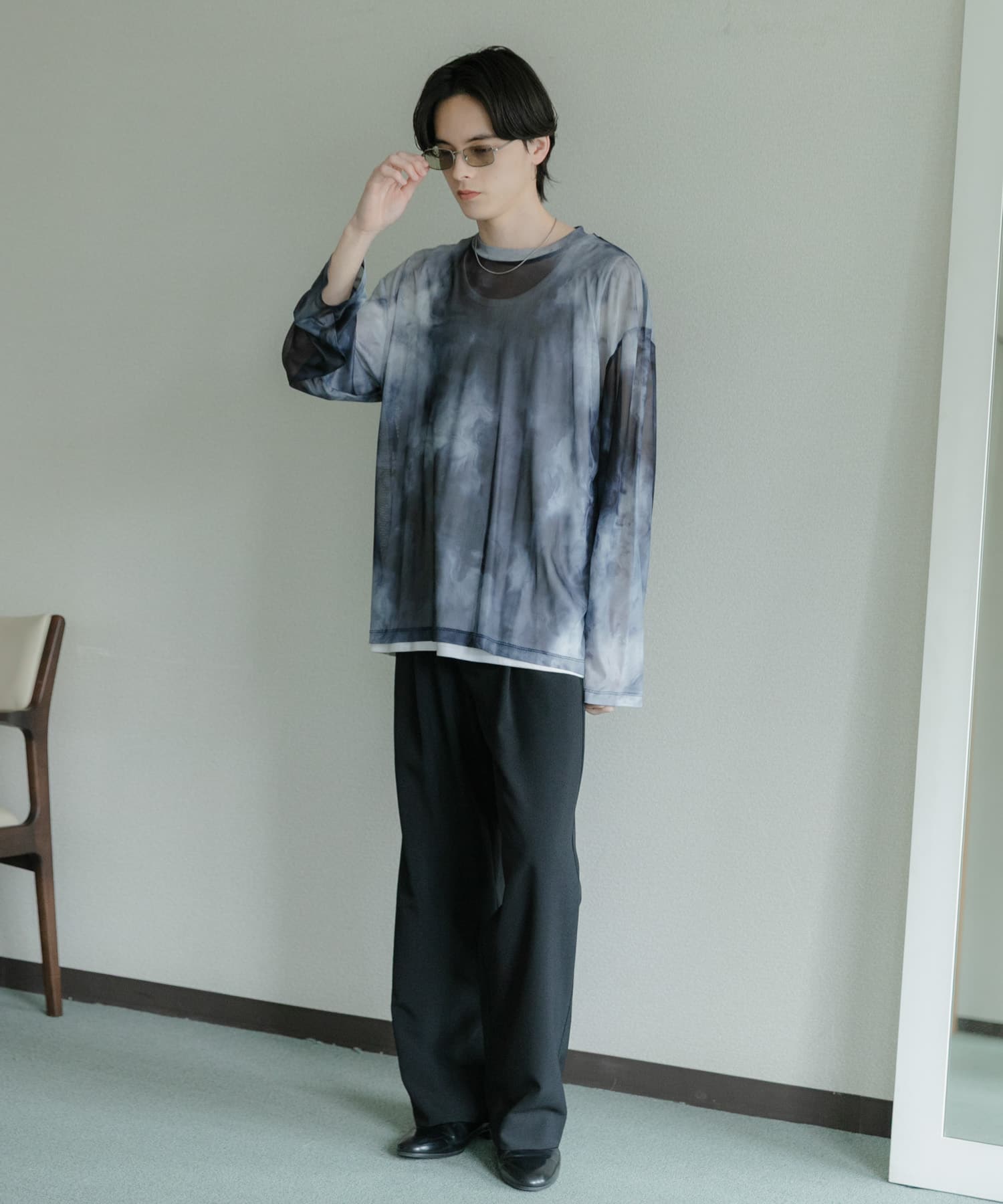 身長：173cm サイズ：L