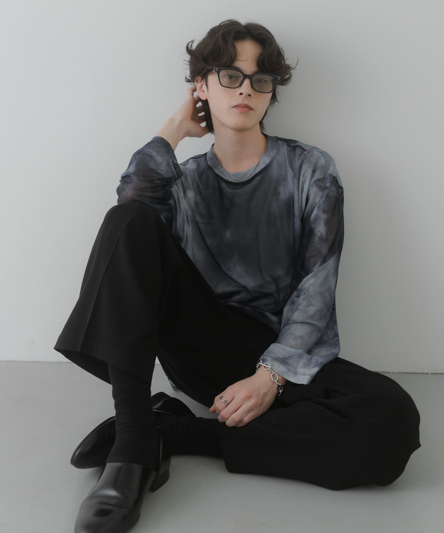 身長：173cm サイズ：L