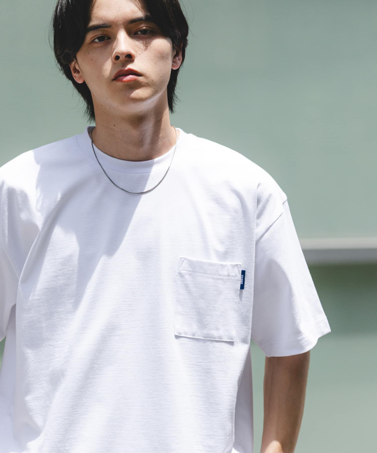 『UR TECH ひやサラクール』リラックスポケットTシャツ