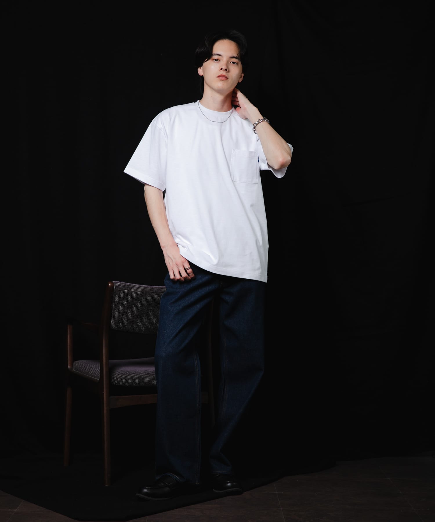 身長 : 173cm サイズ : L