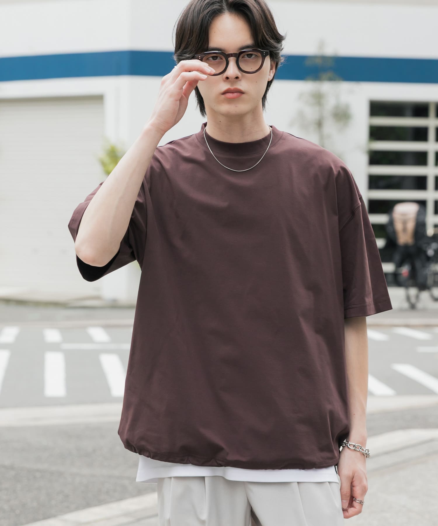 身長：173cm サイズ：L