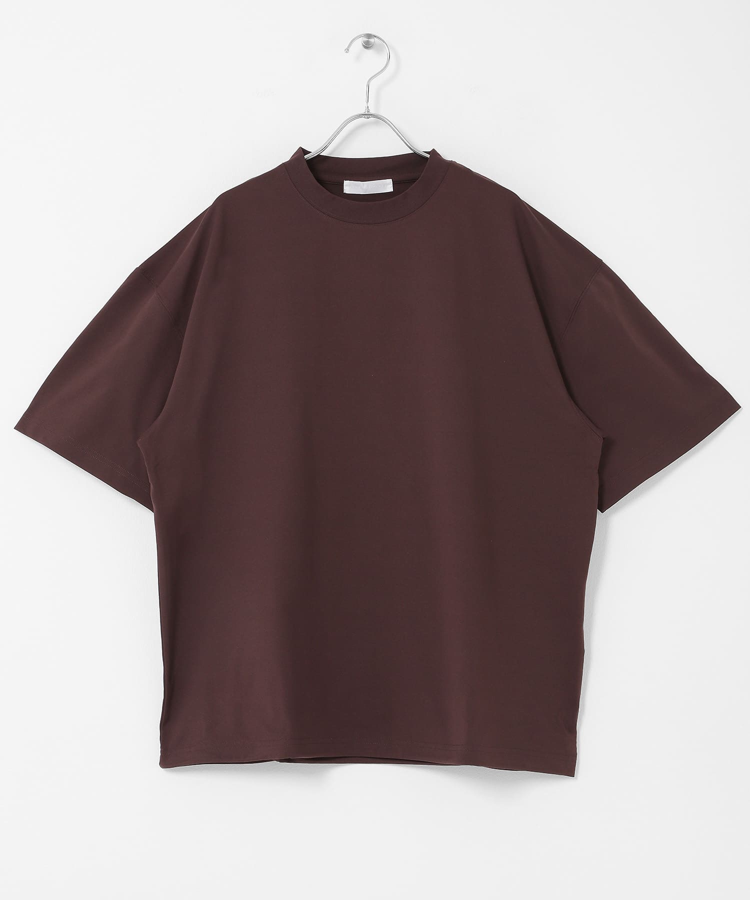 『接触冷感/イージーケア』クイックドライアソートドローコードショートスリーブ Tシャツ BROWN M