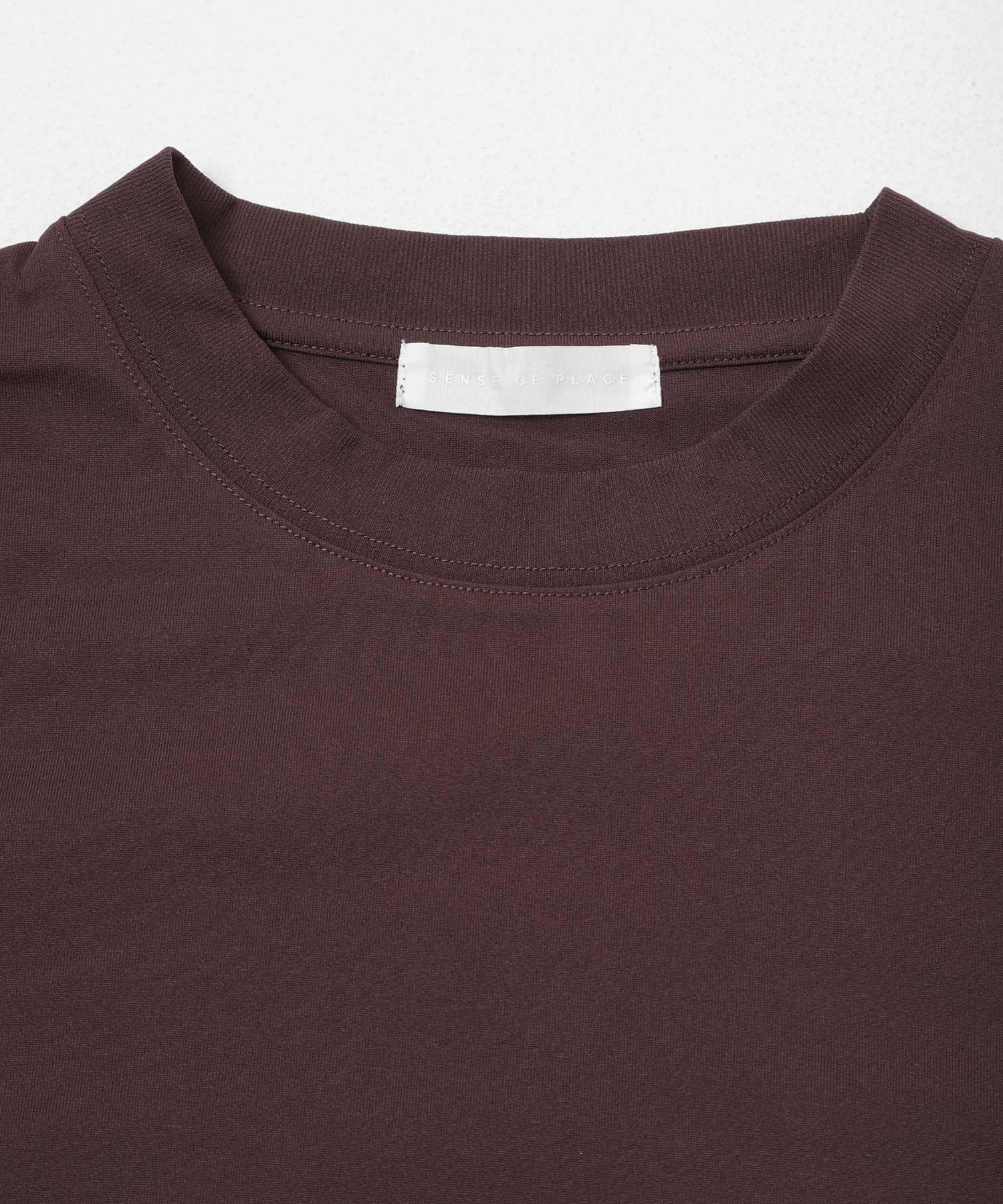 『接触冷感/イージーケア』クイックドライアソートドローコードショートスリーブ Tシャツ BROWN M