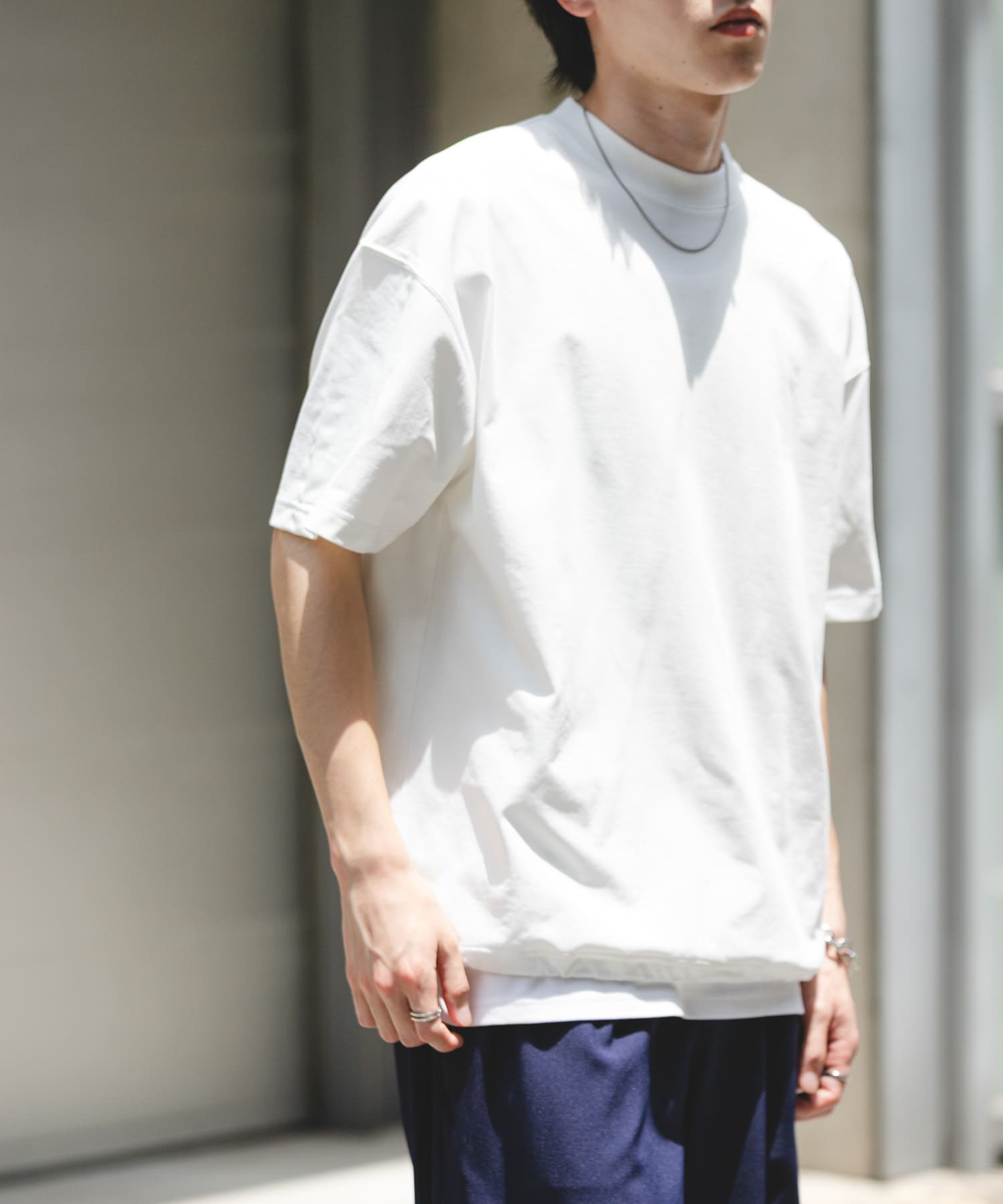 身長：173cm サイズ：L
