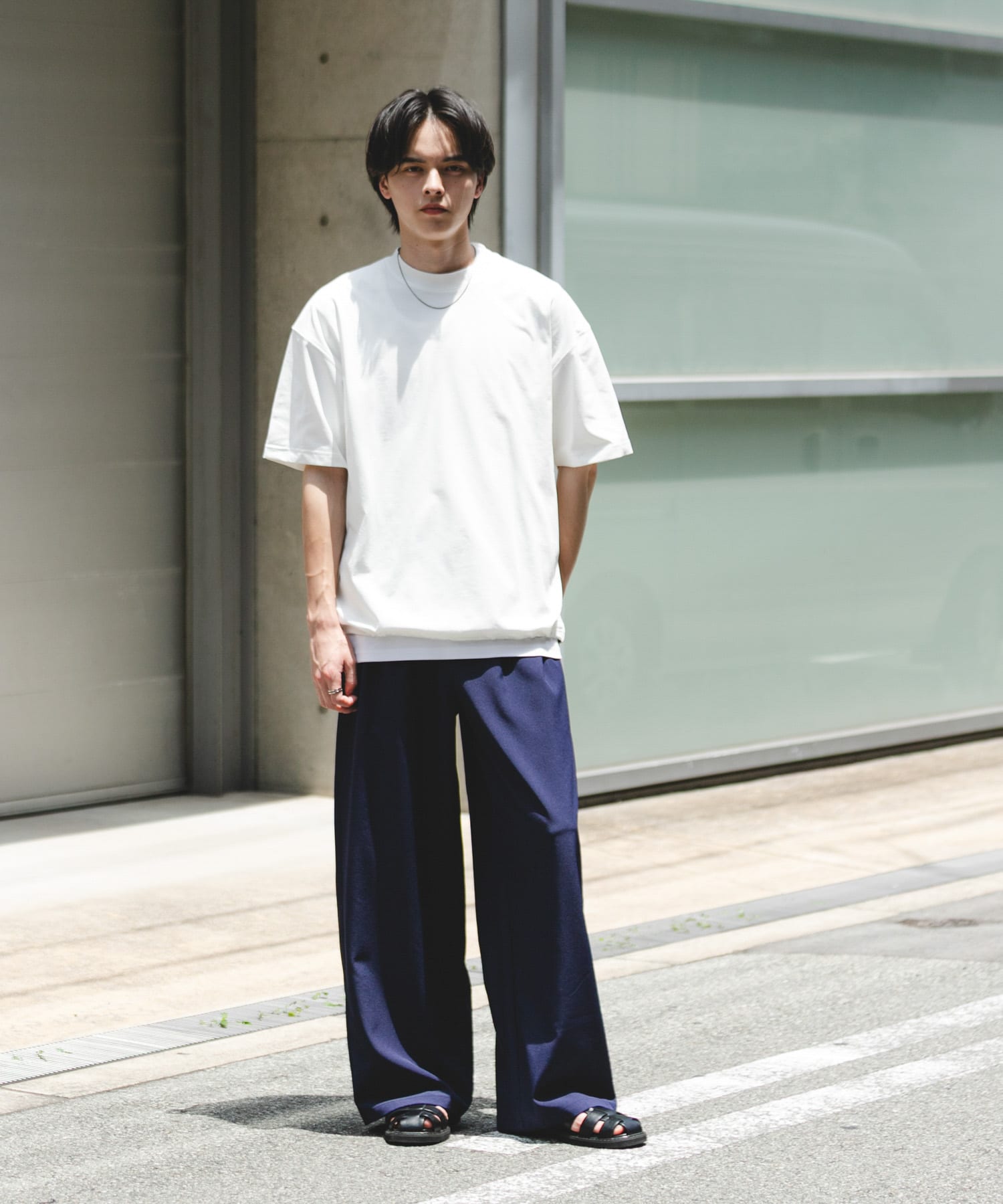身長：173cm サイズ：L
