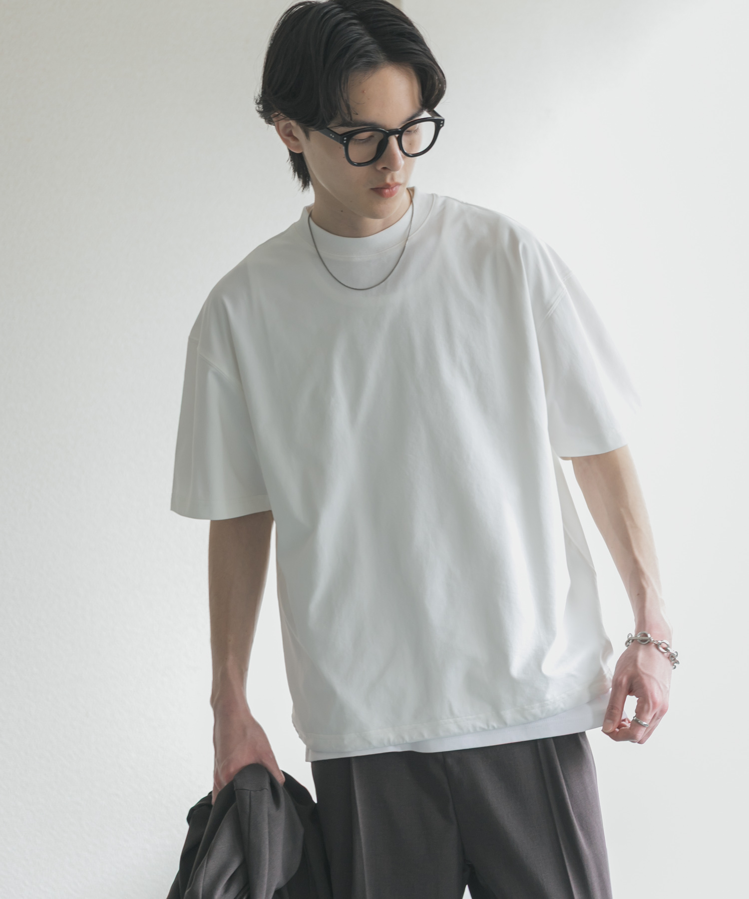 身長：173cm サイズ：L