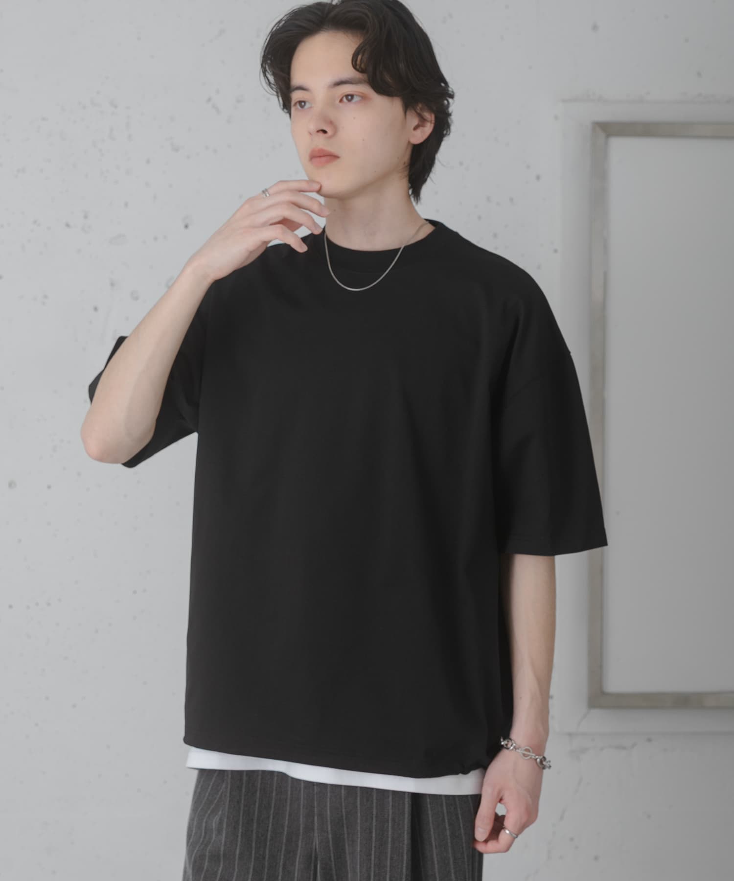身長：173cm サイズ：L